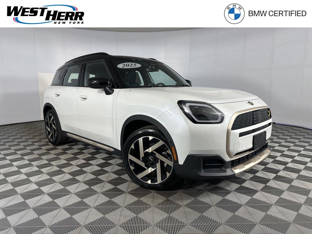 Nanuq White Metallic 2025 MINI Countryman Cooper SE ALL4 SUV / Crossover All-Wheel Drive Automatic