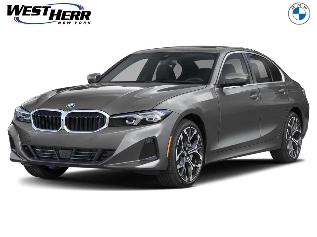 Gray (Dravit Grey Metallic) 2026 BMW 3 Series Sedan All-Wheel Drive Automatic