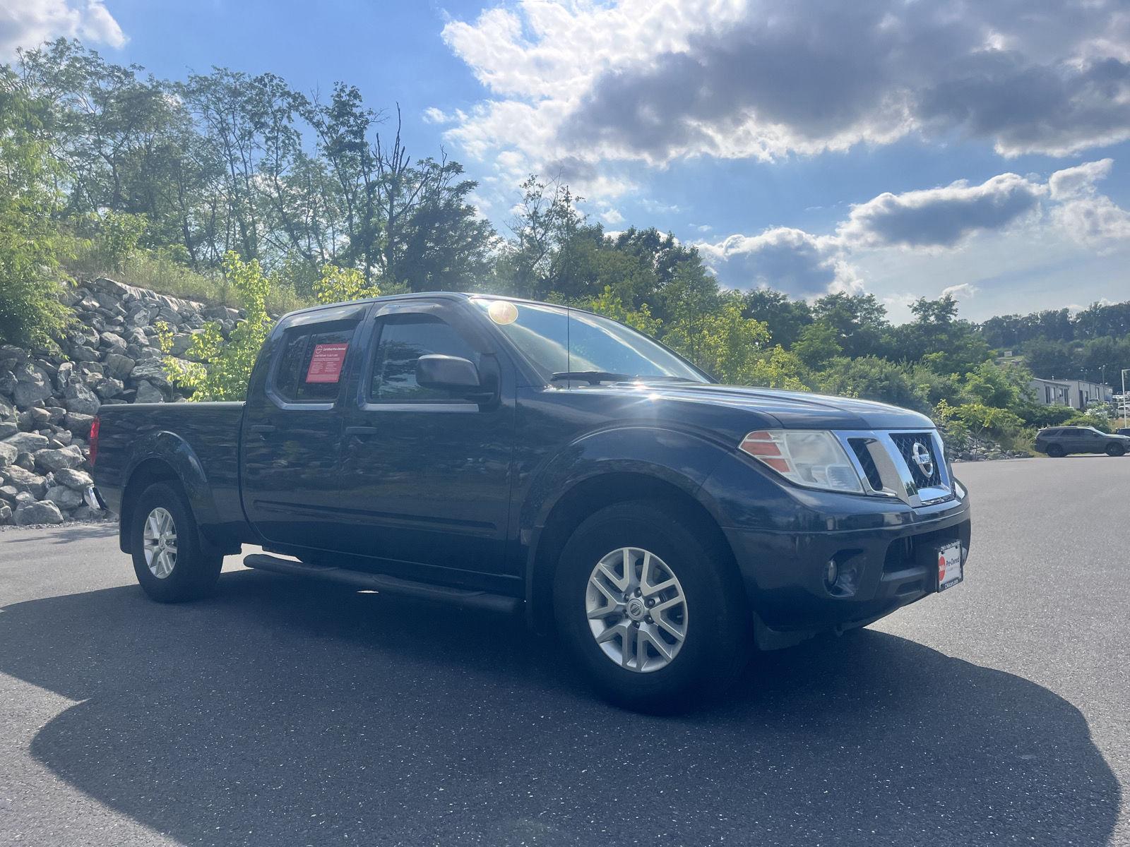 Arctic Blue Metallic 2019 Nissan Frontier Pickup Truck Four-Wheel Drive Automatic