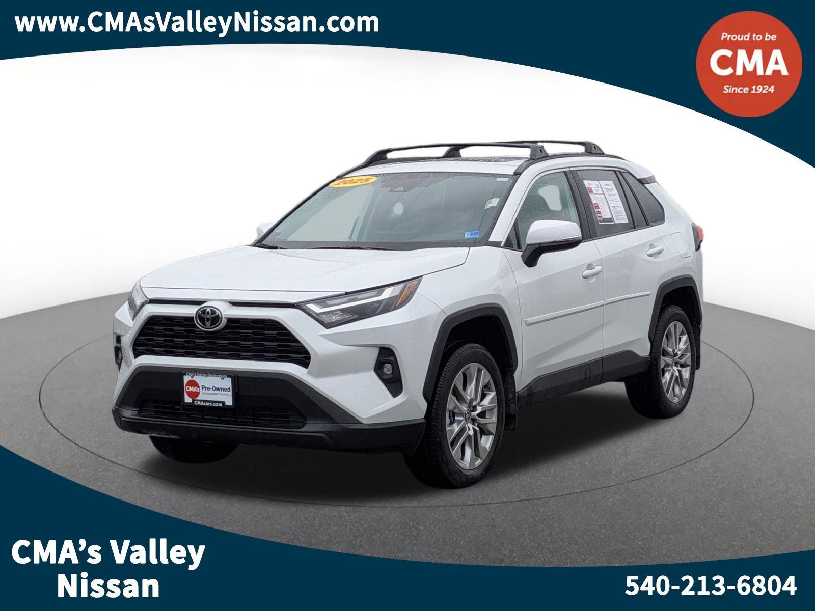 White (Wind Chill Pearl) 2025 Toyota RAV4 XLE Premium AWD SUV / Crossover All-Wheel Drive 8-Speed Automatic