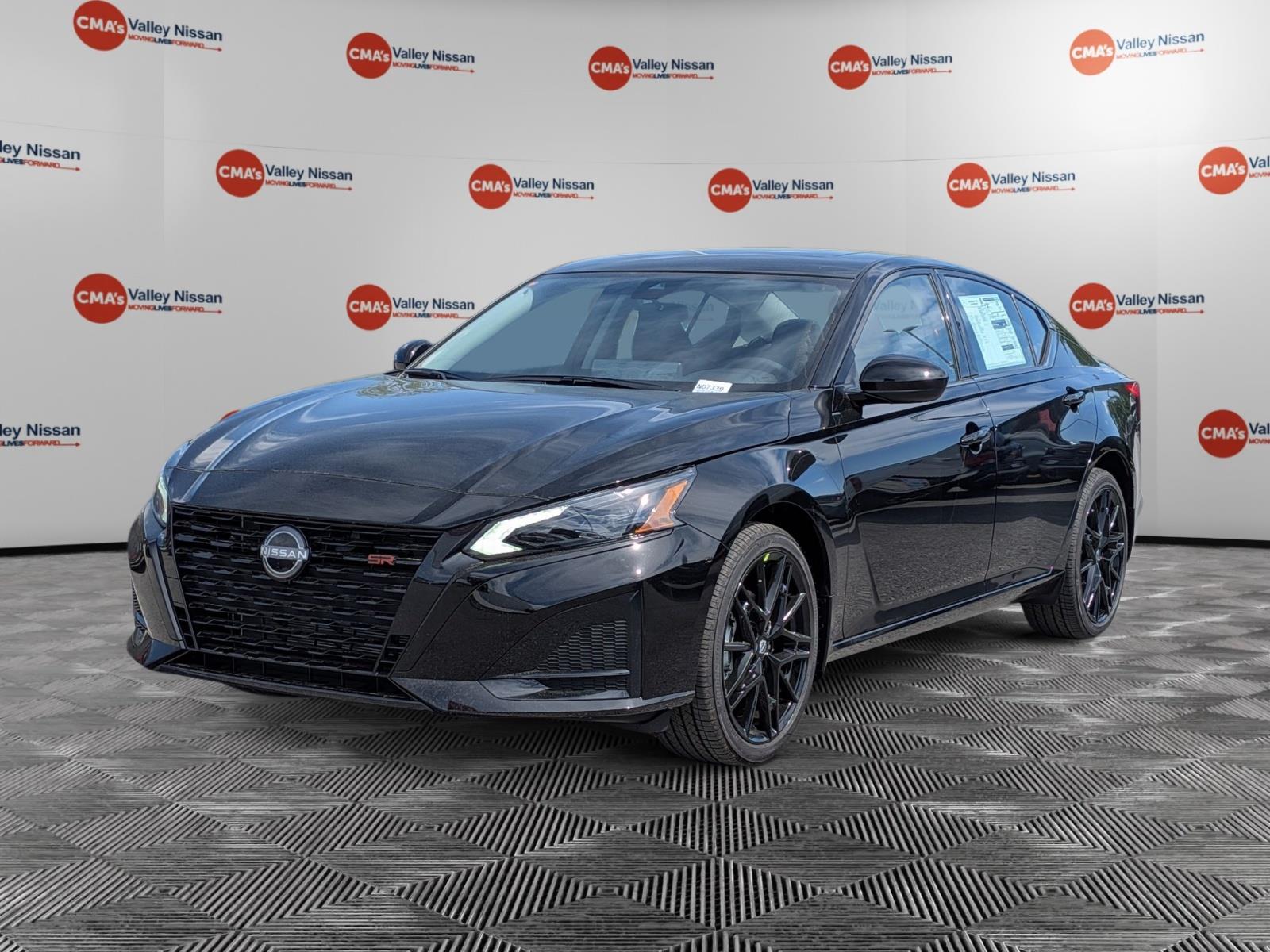 Super Black 2026 Nissan Altima 2.5 SR AWD Sedan All-Wheel Drive Continuously Variable Transmission