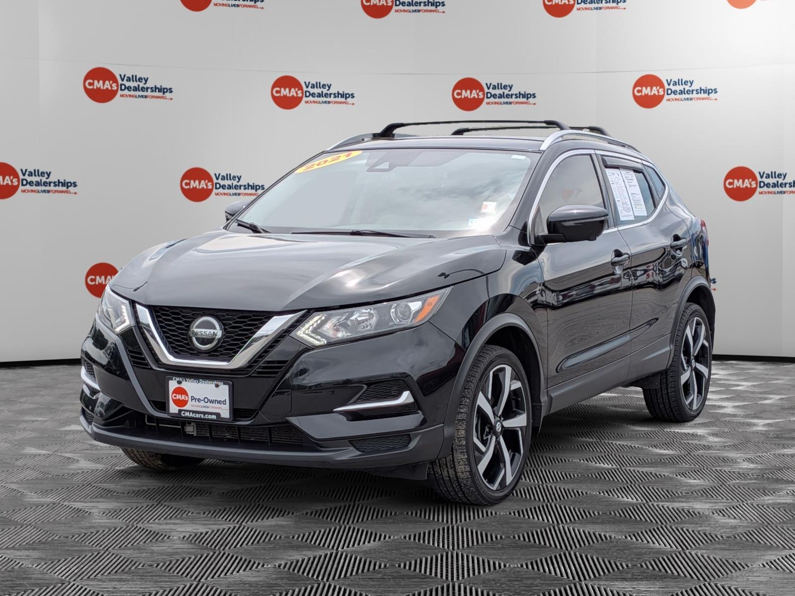 Gray (Magnetic Black Pearl) 2021 Nissan Rogue Sport SL AWD SUV / Crossover All-Wheel Drive Continuously Variable Transmission