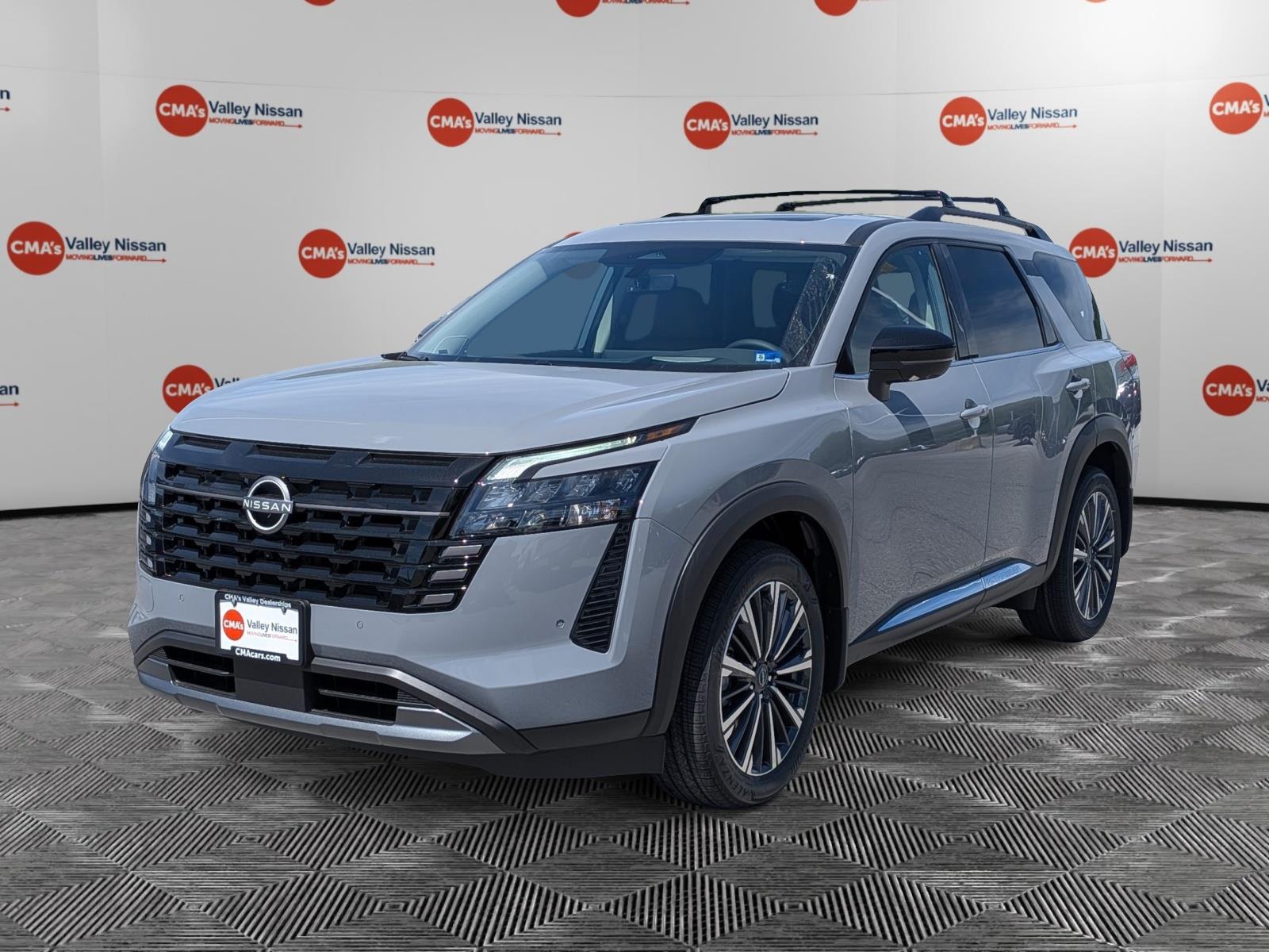 Boulder Gray Pearl 2026 Nissan Pathfinder Platinum 4WD SUV / Crossover All-Wheel Drive Automatic