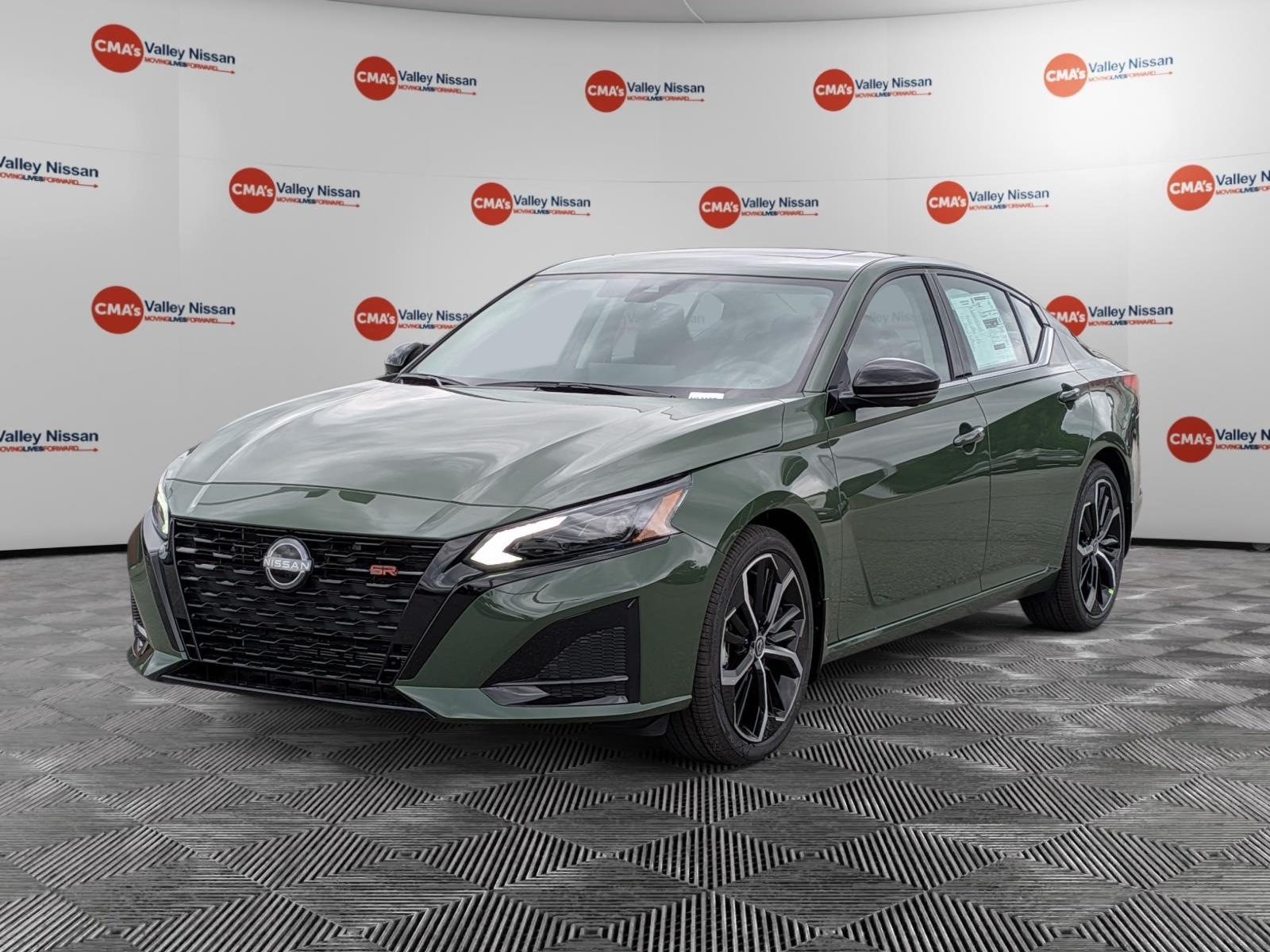 Tactical Green Metallic 2026 Nissan Altima 2.5 SR FWD Sedan Front-Wheel Drive Continuously Variable Transmission