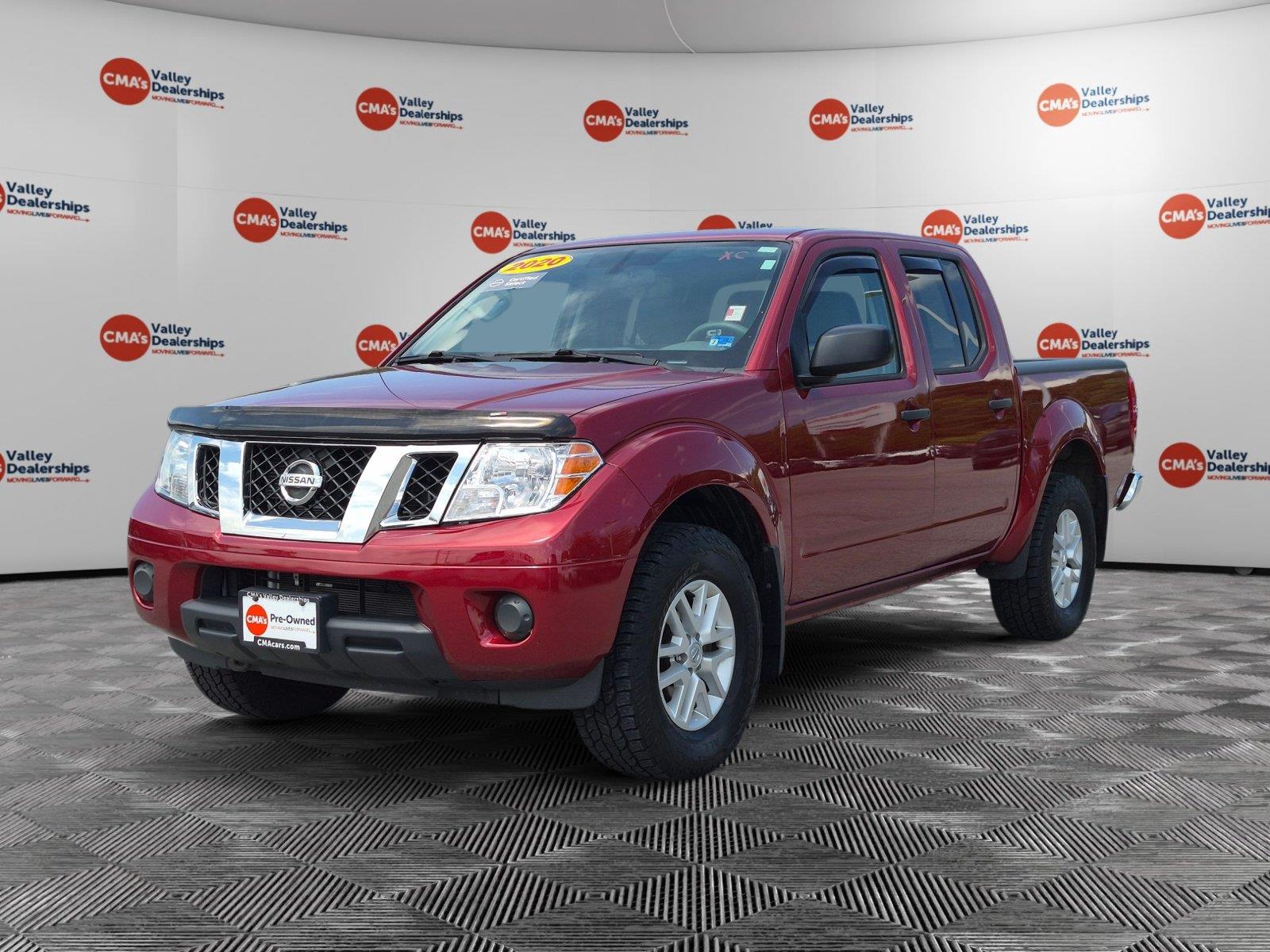 Cayenne Red Metallic 2020 Nissan Frontier Pickup Truck Four-Wheel Drive Automatic