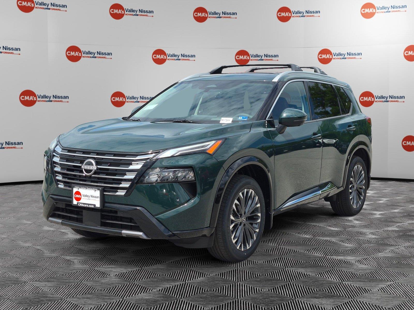 Black (Obsidian Green) 2026 Nissan Rogue SUV / Crossover All-Wheel Drive Continuously Variable Transmission