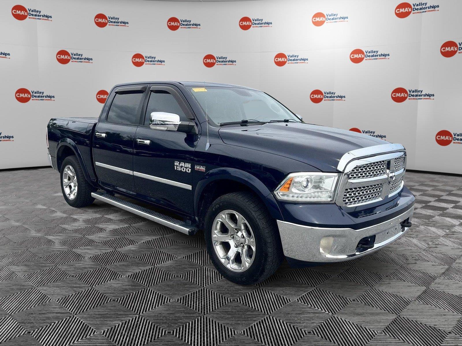 True Blue Pearl 2013 RAM 1500 Pickup Truck Four-Wheel Drive 6-Speed Automatic