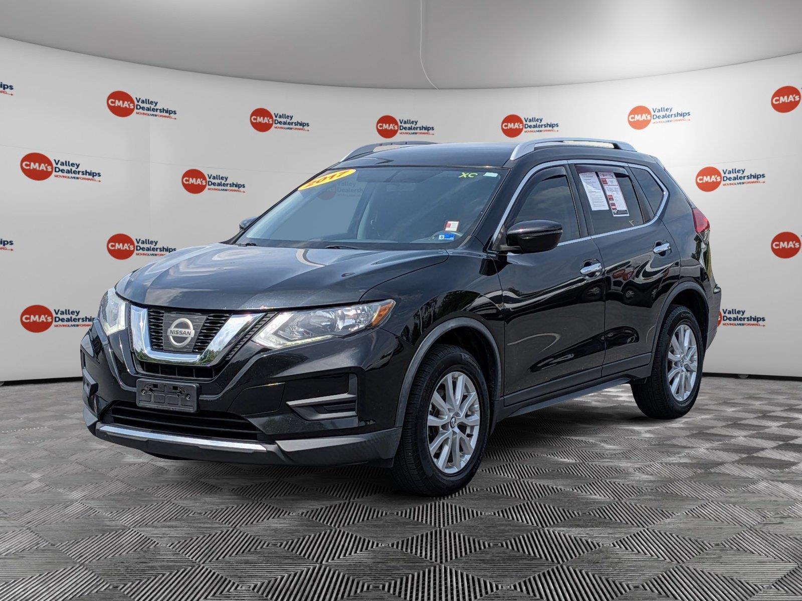 Gray (Magnetic Black) 2017 Nissan Rogue SUV / Crossover All-Wheel Drive Continuously Variable Transmission