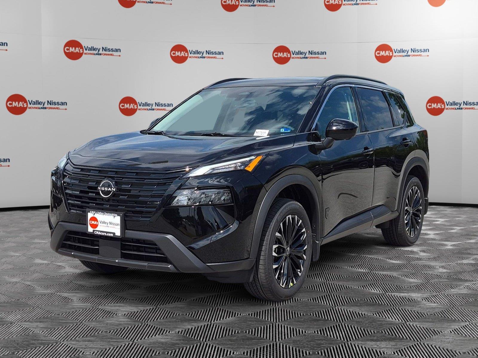 Super Black 2026 Nissan Rogue SUV / Crossover All-Wheel Drive Continuously Variable Transmission