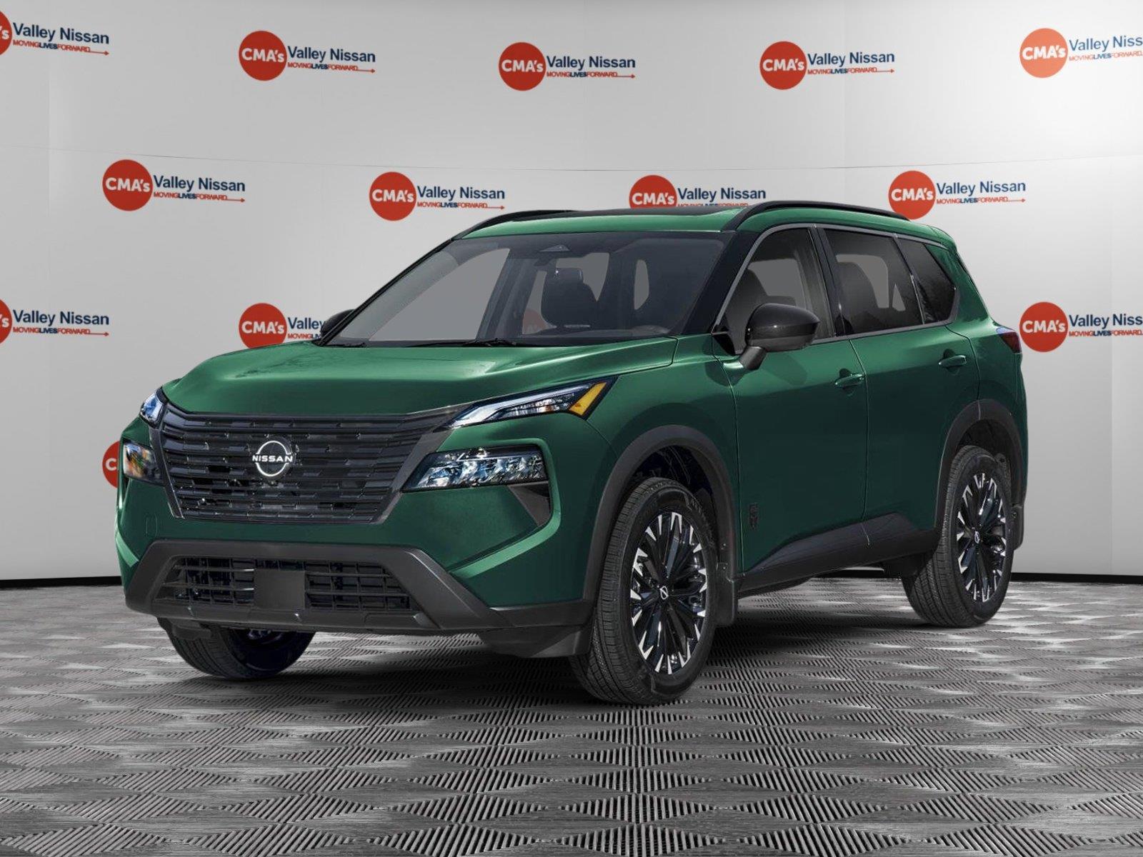 Black (Obsidian Green) 2026 Nissan Rogue SUV / Crossover All-Wheel Drive Continuously Variable Transmission