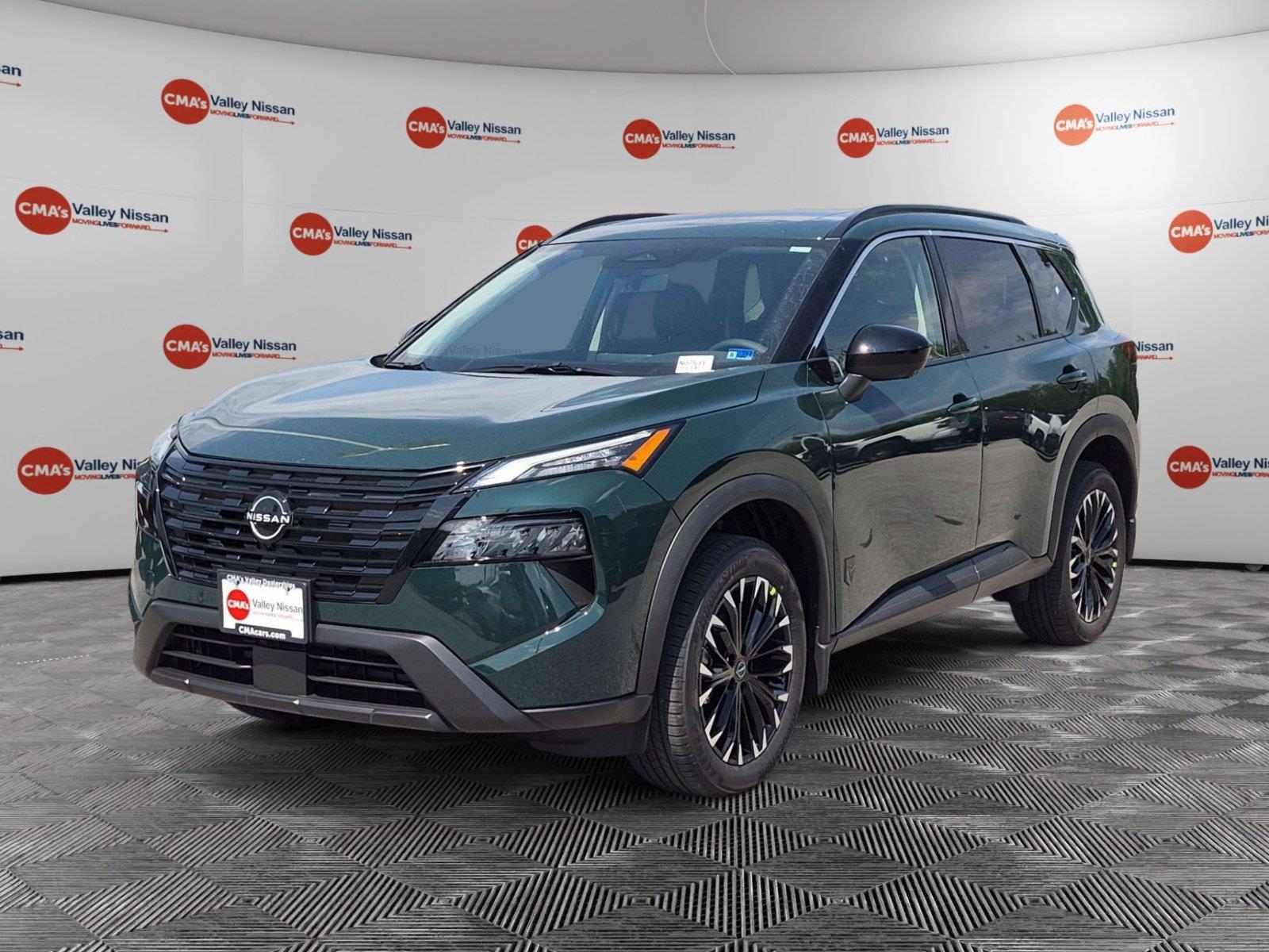Black (Obsidian Green) 2026 Nissan Rogue SUV / Crossover All-Wheel Drive Continuously Variable Transmission