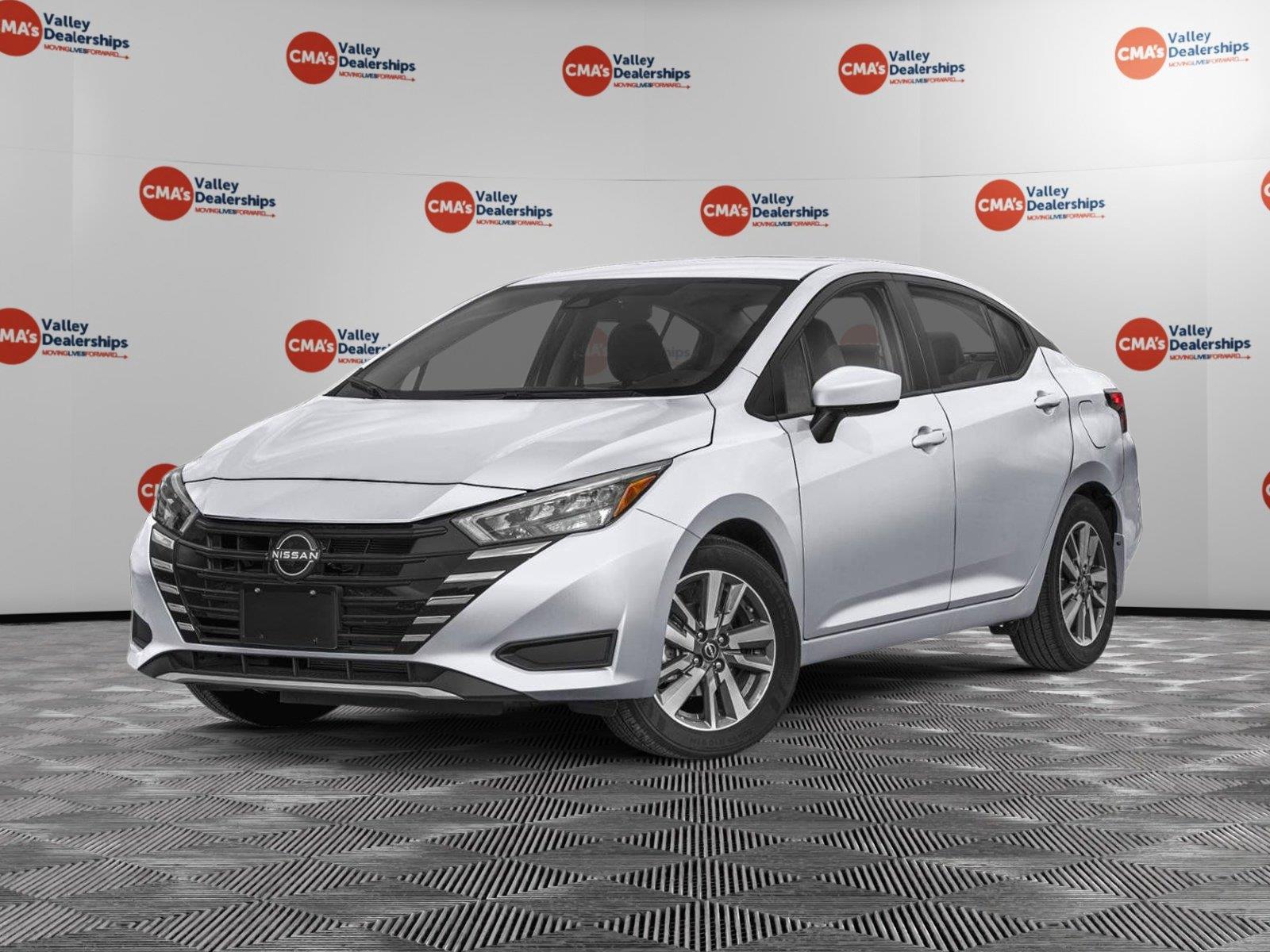 Gray Sky Pearl 2025 Nissan Versa Sedan Front-Wheel Drive Continuously Variable Transmission