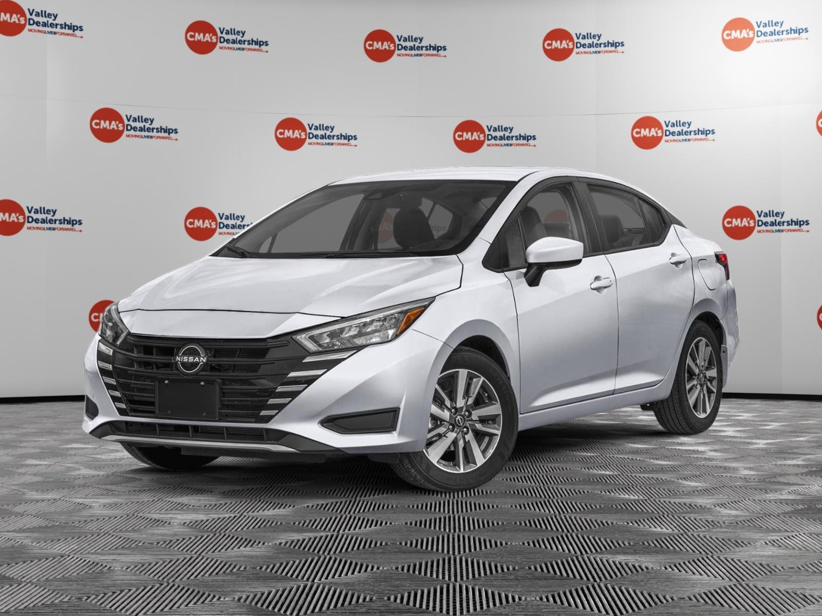 Gray Sky Pearl 2025 Nissan Versa Sedan Front-Wheel Drive Continuously Variable Transmission