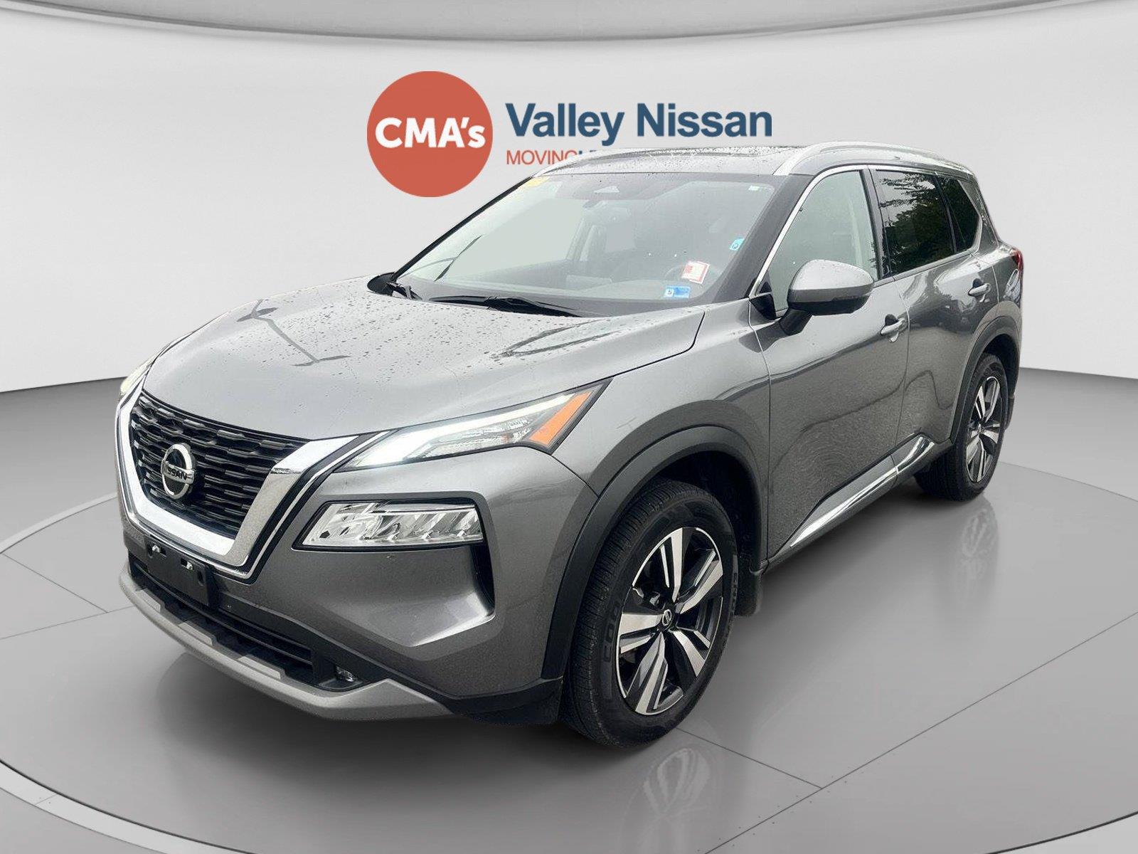 Gray (Gun Metallic) 2021 Nissan Rogue SUV / Crossover All-Wheel Drive Continuously Variable Transmission