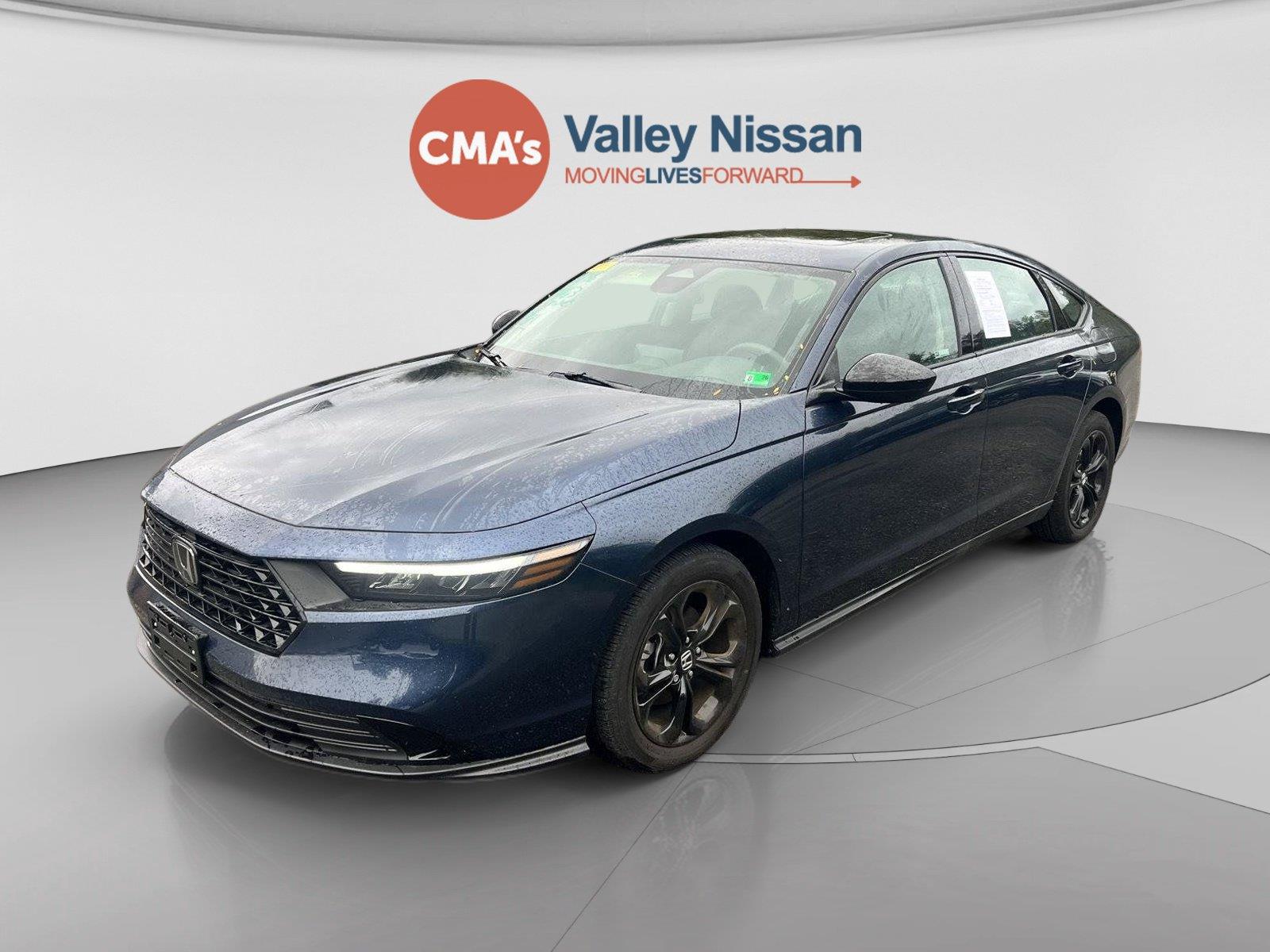 Canyon River Blue Metallic 2025 Honda Accord Sedan Front-Wheel Drive Continuously Variable Transmission