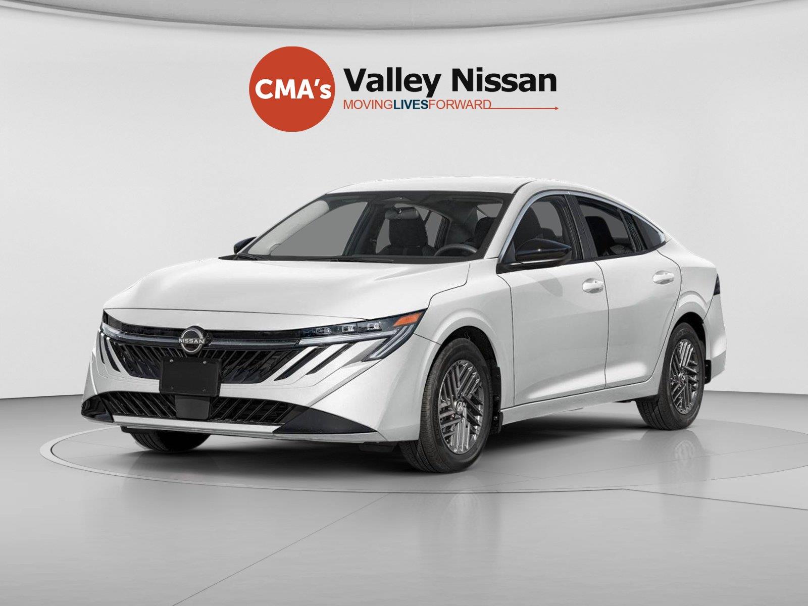 White (Fresh Powder) 2027 Nissan Sentra Sedan Front-Wheel Drive Continuously Variable Transmission
