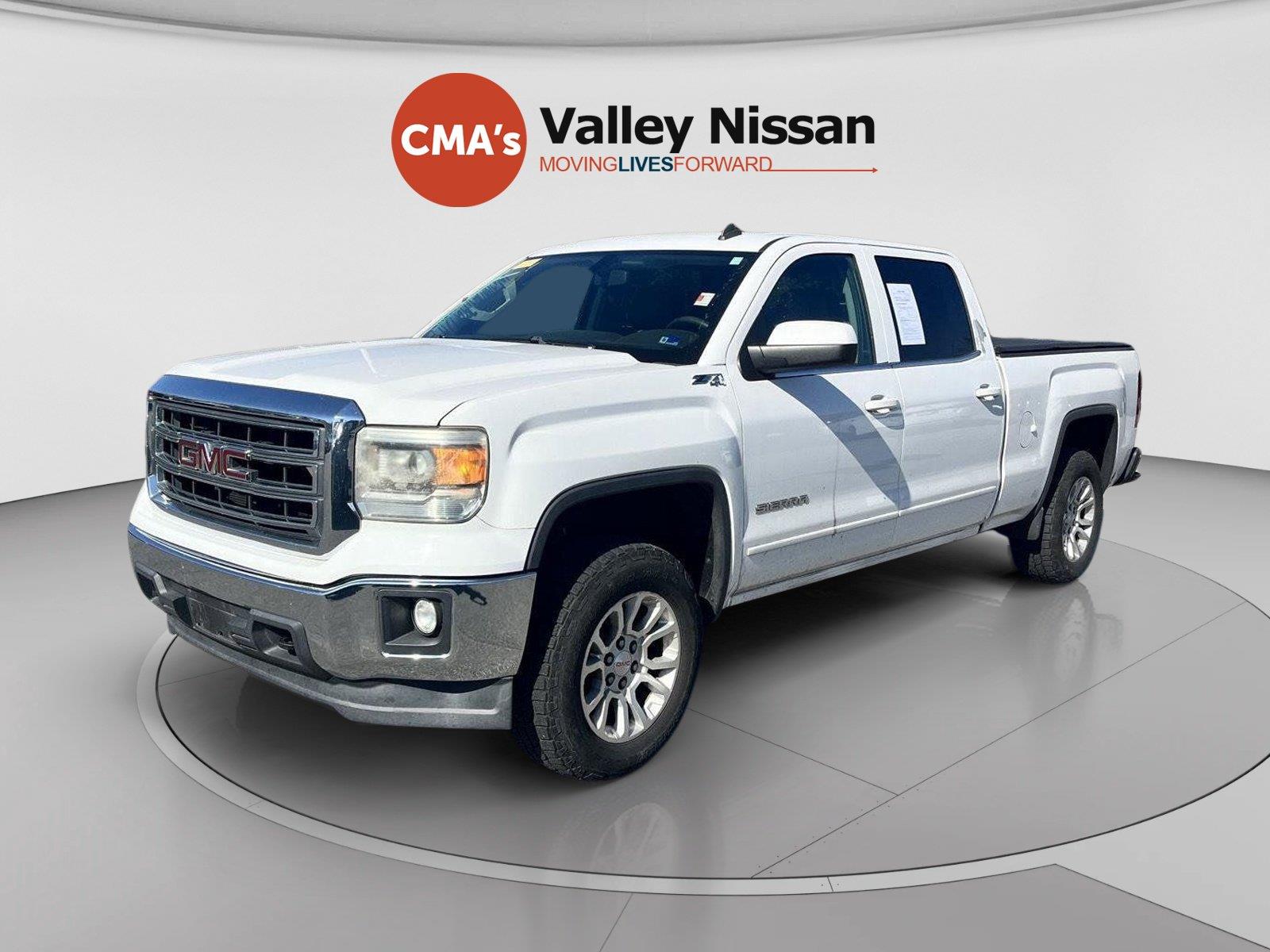 Summit White 2014 GMC Sierra 1500 Pickup Truck Four-Wheel Drive 6-Speed Automatic