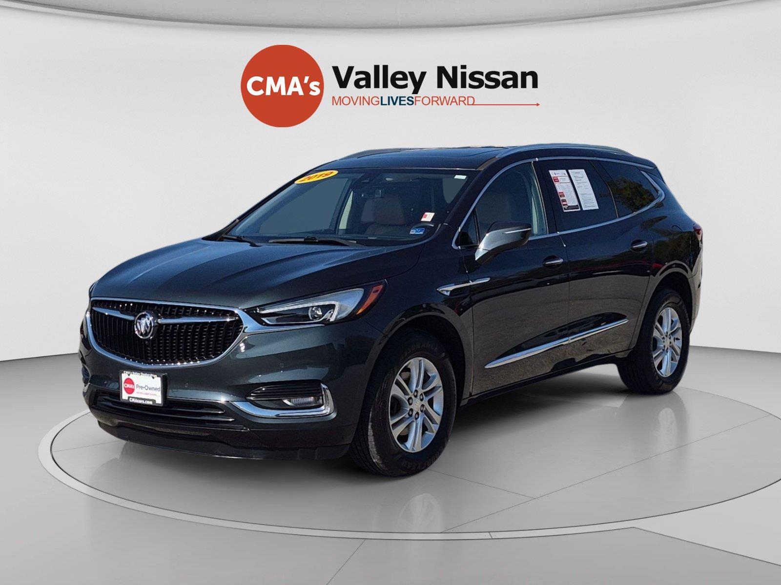 Dark Slate Metallic 2019 Buick Enclave SUV / Crossover Four-Wheel Drive 9-Speed Automatic