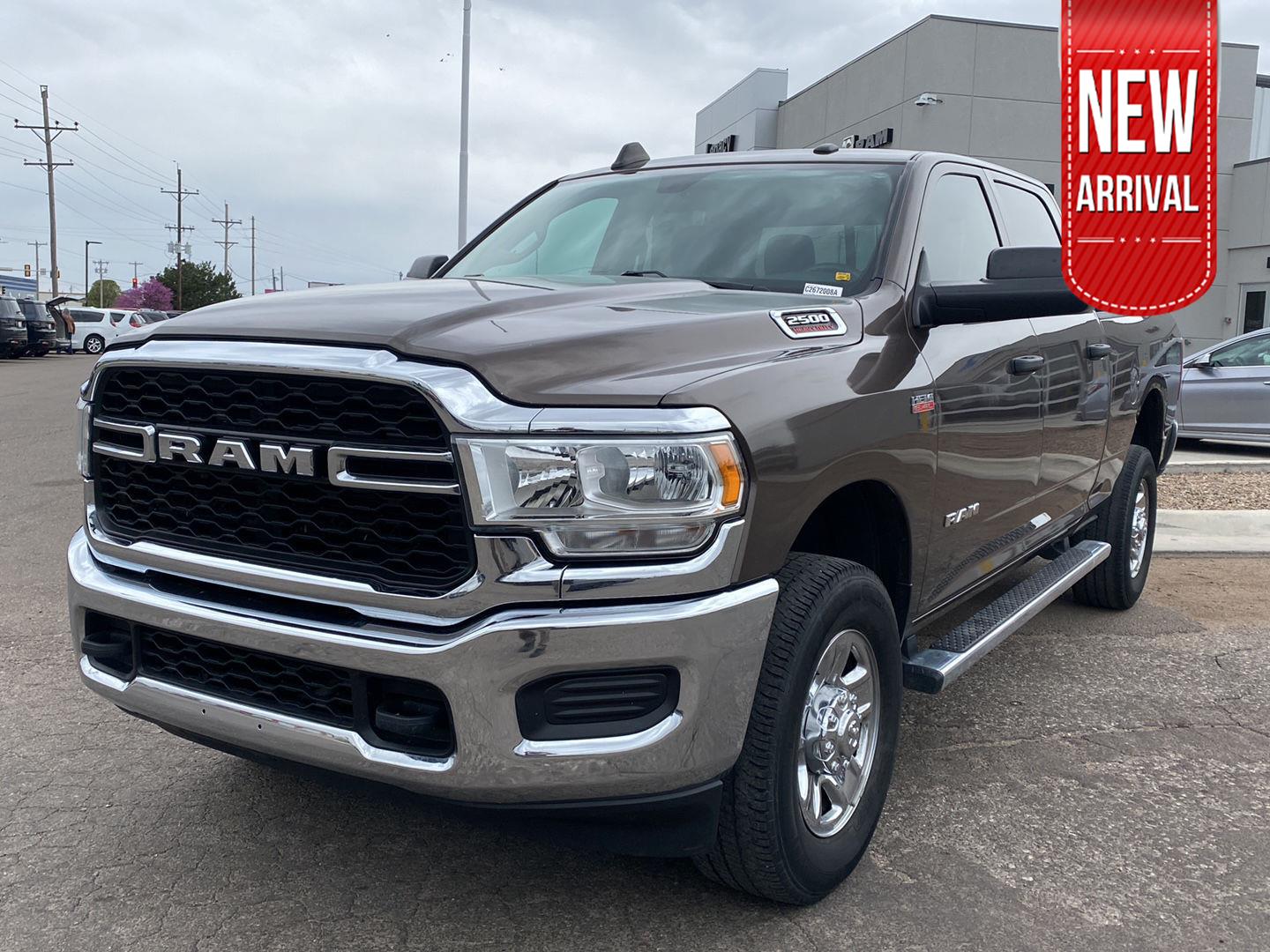 Light Cream 2019 RAM 2500 Tradesman Crew Cab 4WD Pickup Truck Four-Wheel Drive 8-Speed Automatic