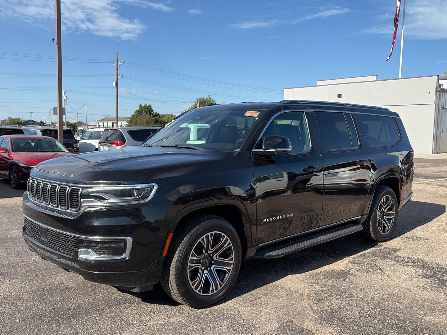 Black 2025 Jeep Wagoneer L SUV / Crossover Four-Wheel Drive 