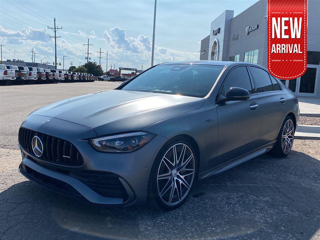 Gray (Graphite Grey Metallic) 2023 Mercedes-Benz C-Class Convertible All-Wheel Drive Automatic