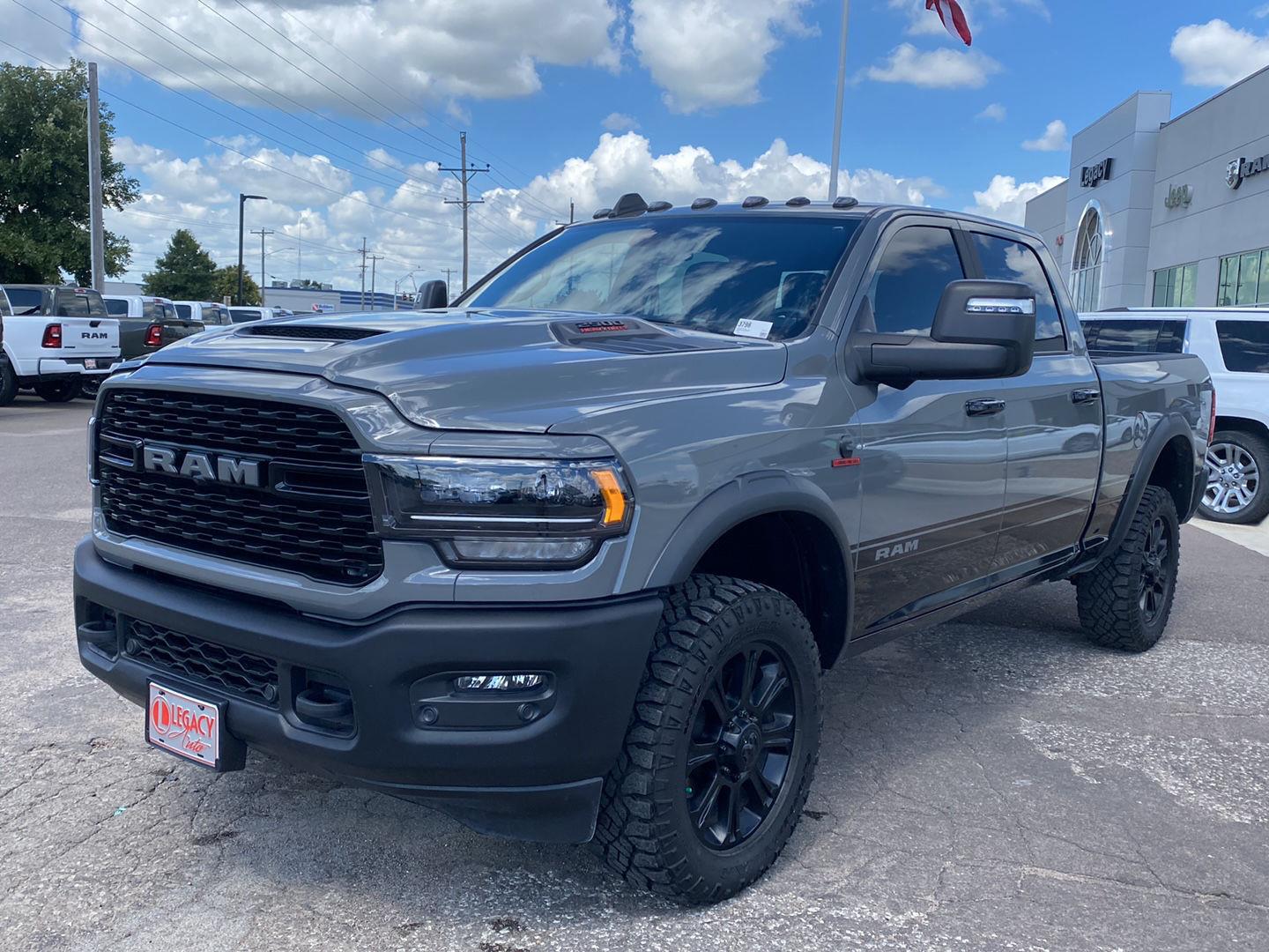 Ceramic Gray Clearcoat 2024 RAM 2500 Pickup Truck Four-Wheel Drive 6-Speed Automatic