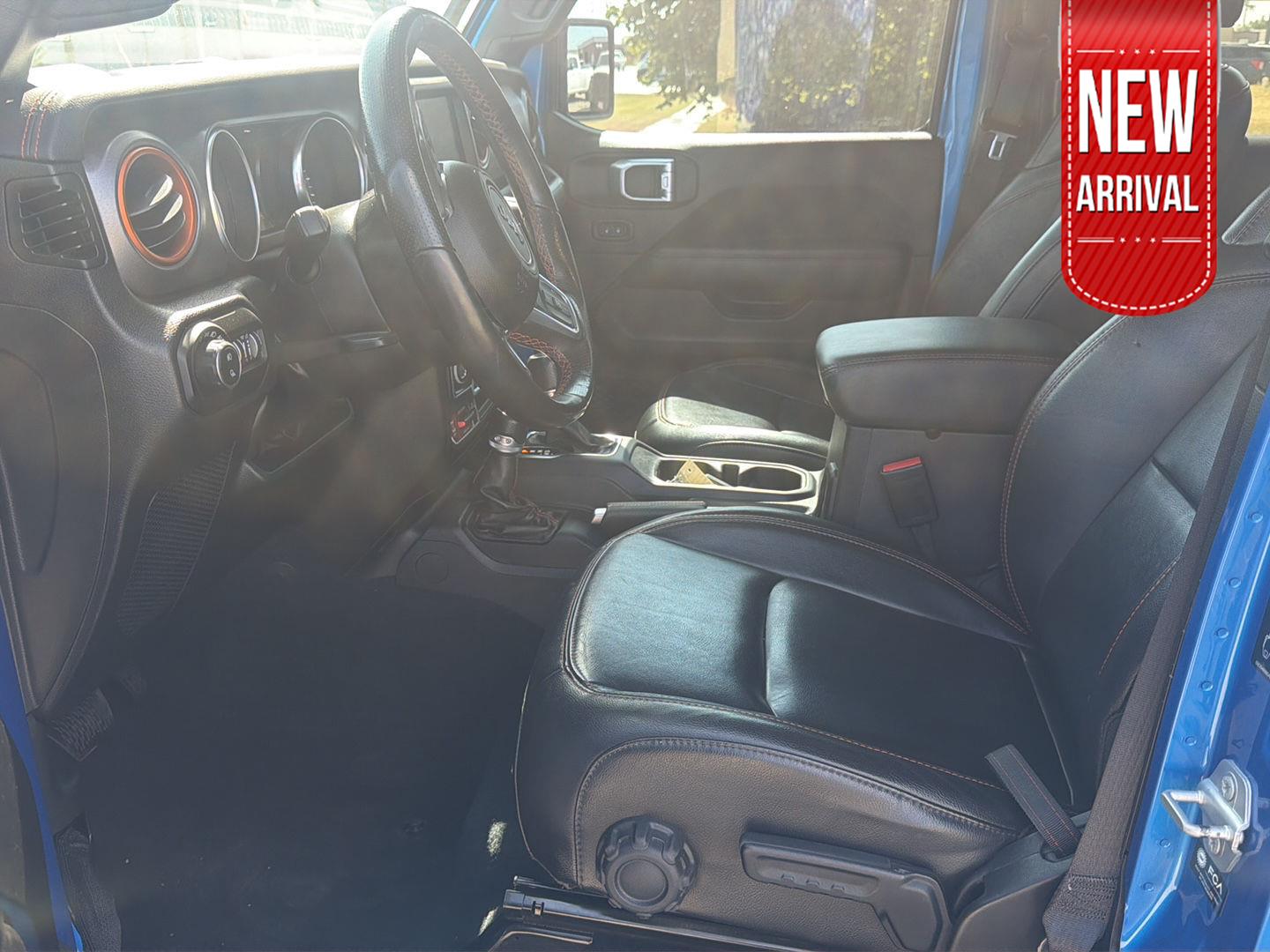 Hydro Blue Pearlcoat 2022 Jeep Gladiator Pickup Truck Four-Wheel Drive 8-Speed Automatic