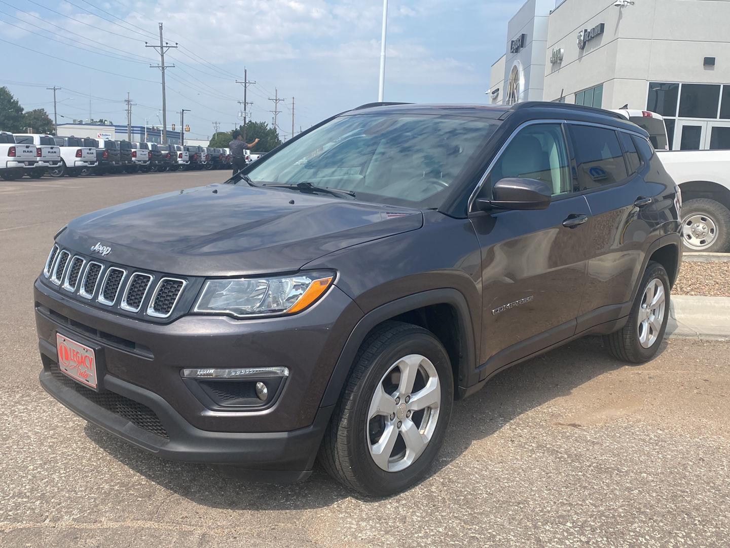 Gray (Granite Crystal Metallic Clearcoat) 2018 Jeep Compass SUV / Crossover Four-Wheel Drive 9-Speed Automatic