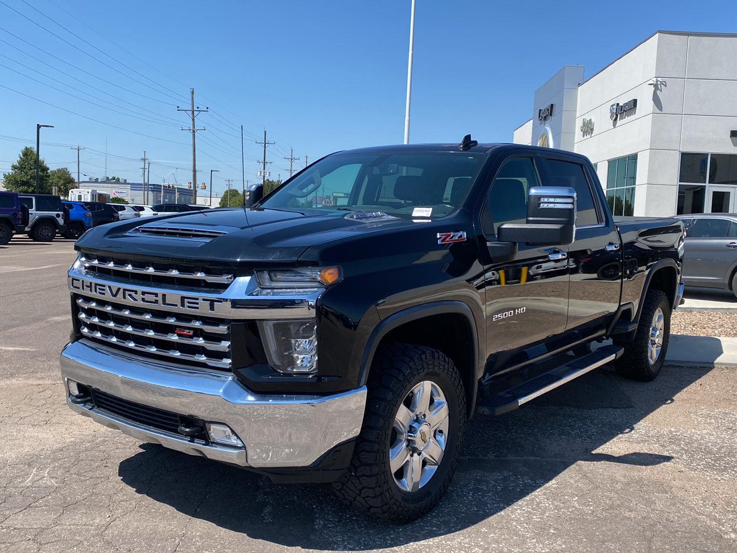 Black 2023 Chevrolet Silverado 2500HD Pickup Truck Four-Wheel Drive Automatic