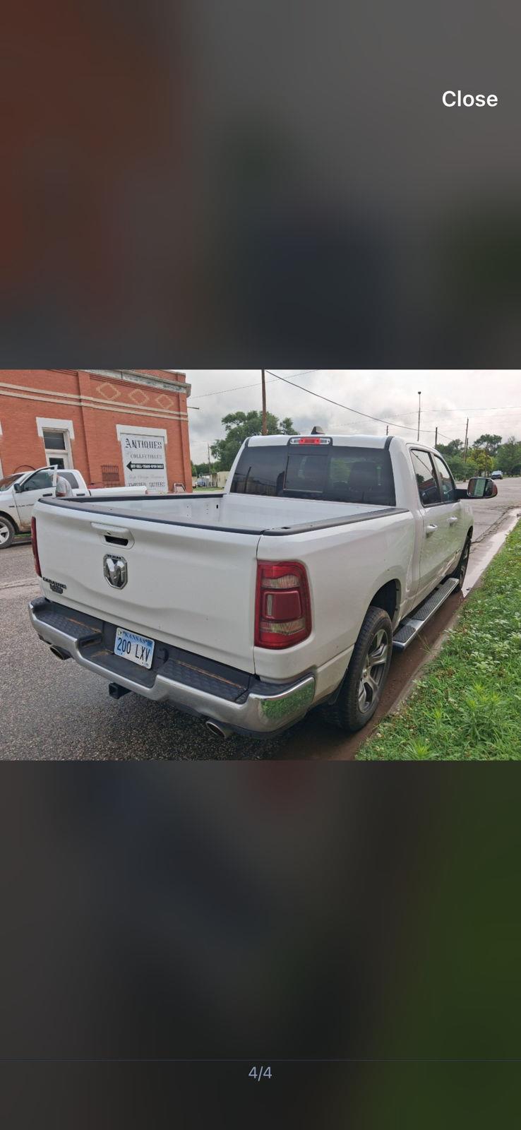 Used 2024 Bright White Clearcoat Ram Laramie image 4