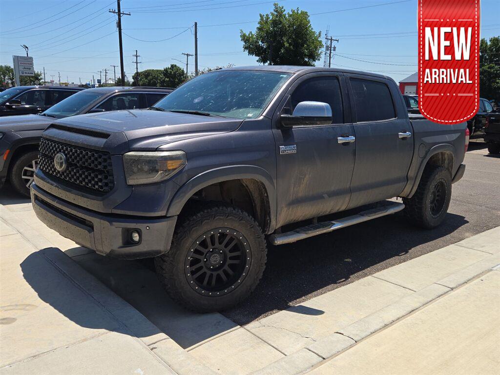 Magnetic Gray Metallic 2018 Toyota Tundra Pickup Truck Four-Wheel Drive Automatic