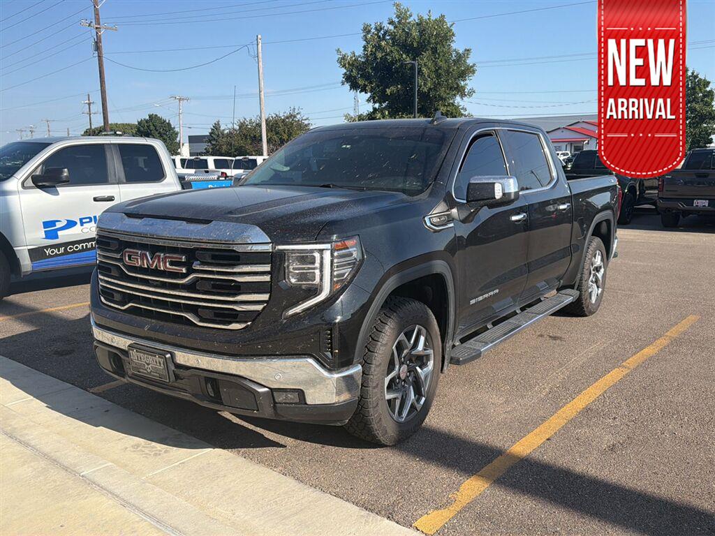 Onyx Black 2024 GMC Sierra 1500 Pickup Truck Four-Wheel Drive Automatic
