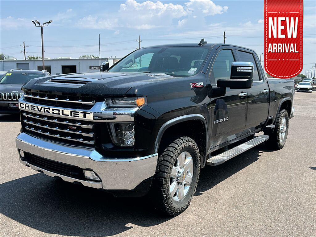 Black 2023 Chevrolet Silverado 2500HD Pickup Truck Four-Wheel Drive Automatic