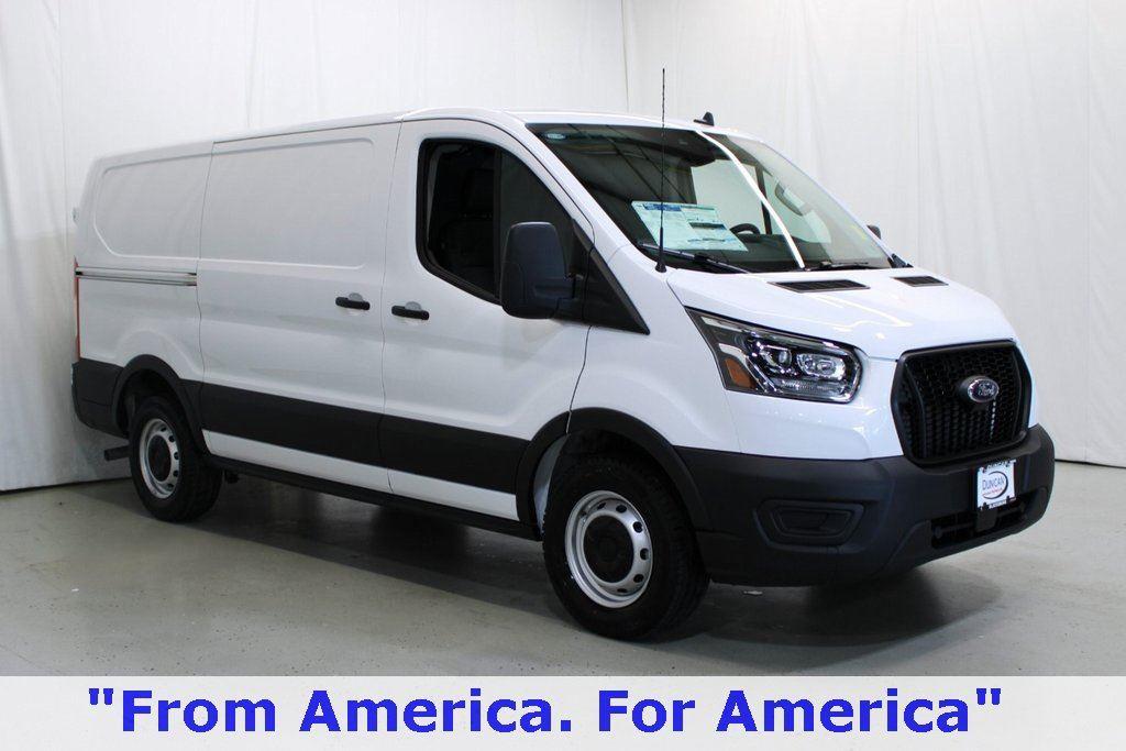 Oxford White 2025 Ford Transit Cargo 150 Low Roof RWD Van Rear-Wheel Drive Automatic