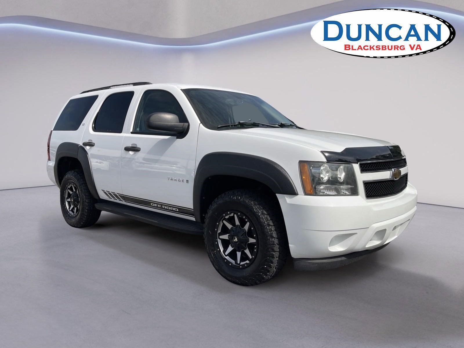 Summit White 2007 Chevrolet Tahoe Fleet 4WD SUV / Crossover Four-Wheel Drive 4-Speed Automatic Overdrive