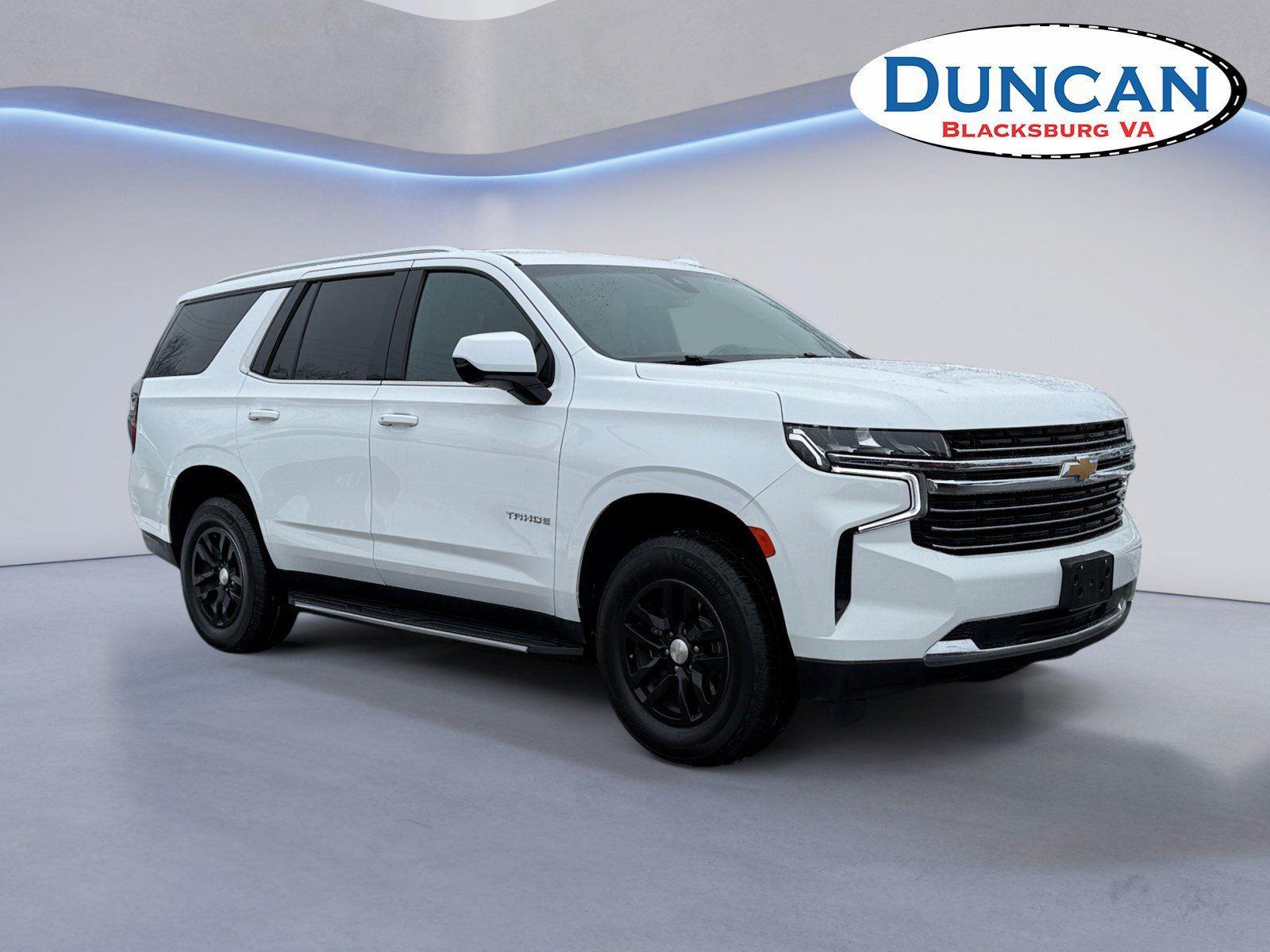 Summit White 2021 Chevrolet Tahoe LT 4WD SUV / Crossover Four-Wheel Drive Automatic