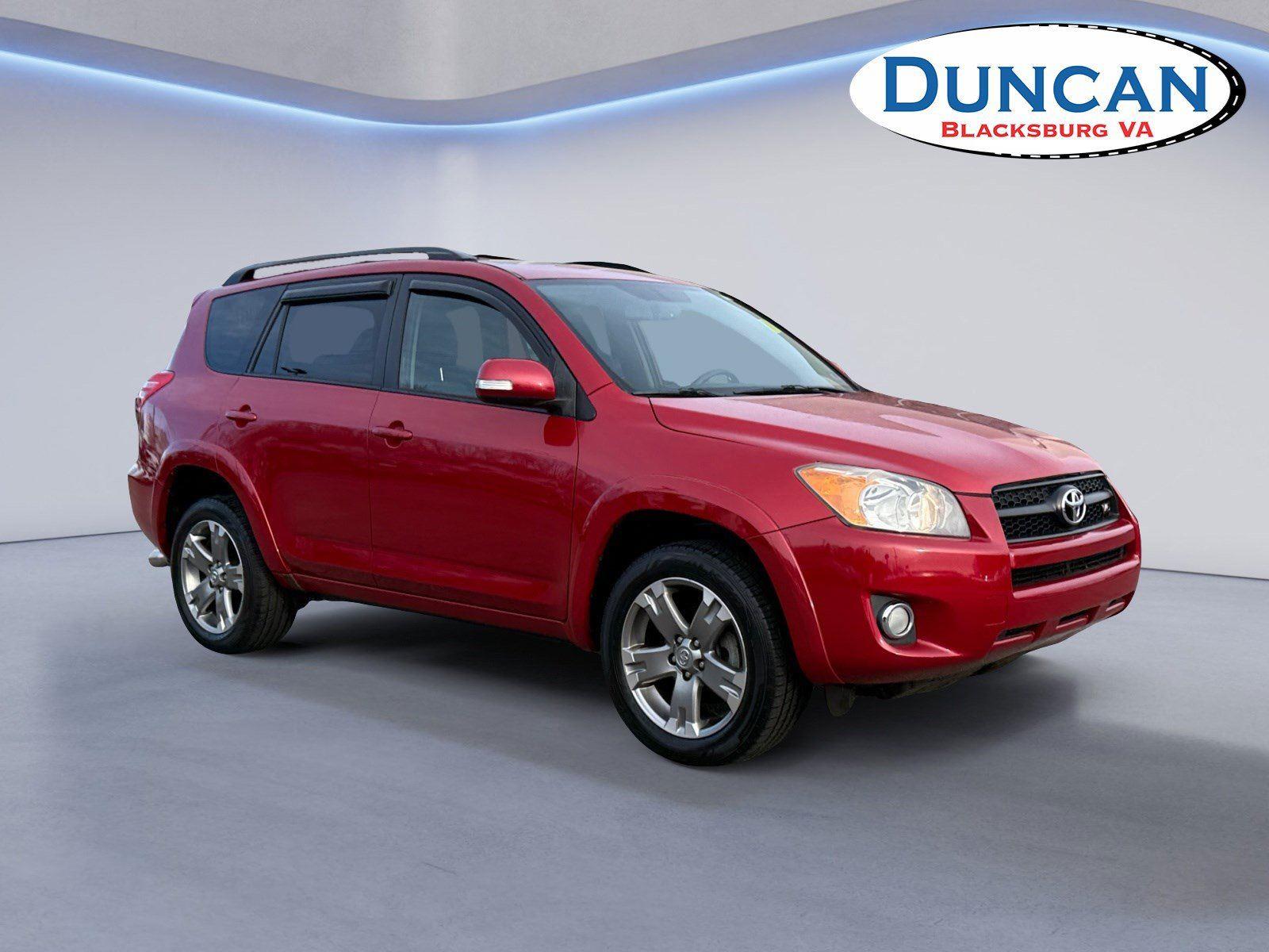 Red 2011 Toyota RAV4 Sport V6 4WD SUV / Crossover Four-Wheel Drive 5-Speed Automatic Overdrive