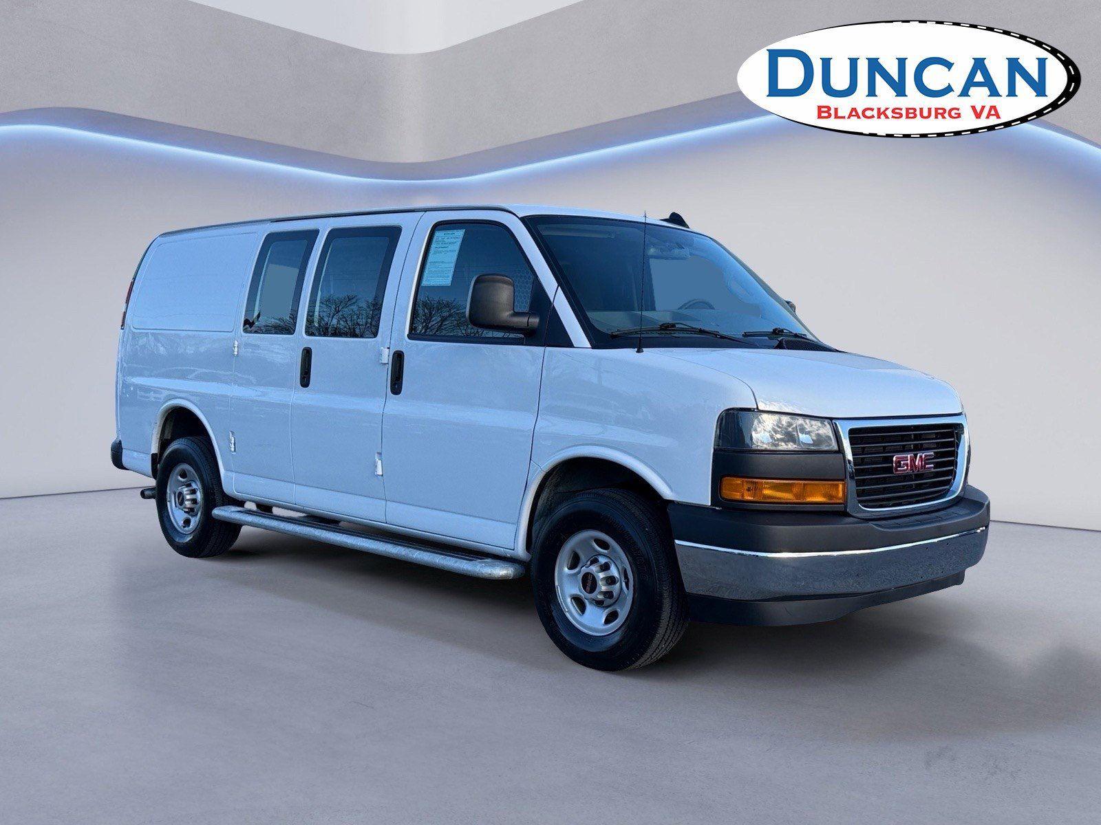 Summit White 2024 GMC Savana Cargo 2500 RWD Van Rear-Wheel Drive 8-Speed Automatic Overdrive