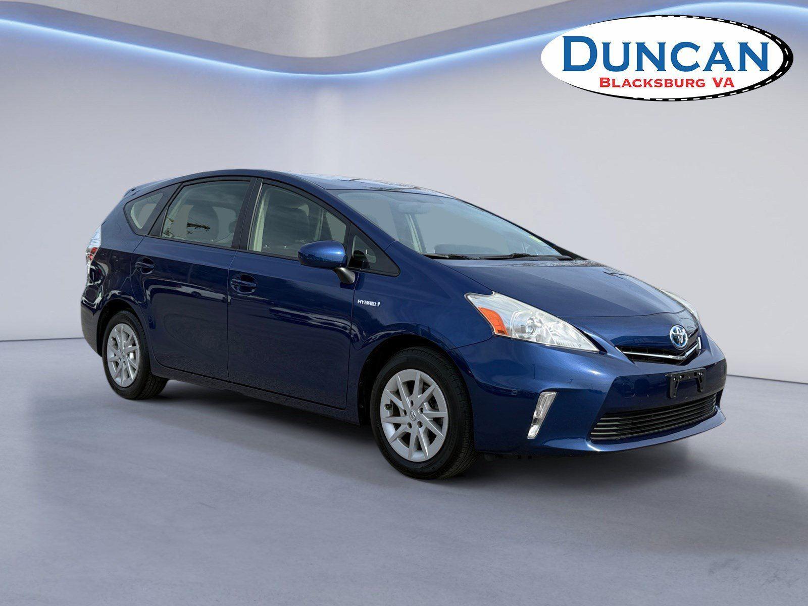 Blue Ribbon Metallic 2013 Toyota Prius v Two FWD Wagon Front-Wheel Drive Continuously Variable Transmission