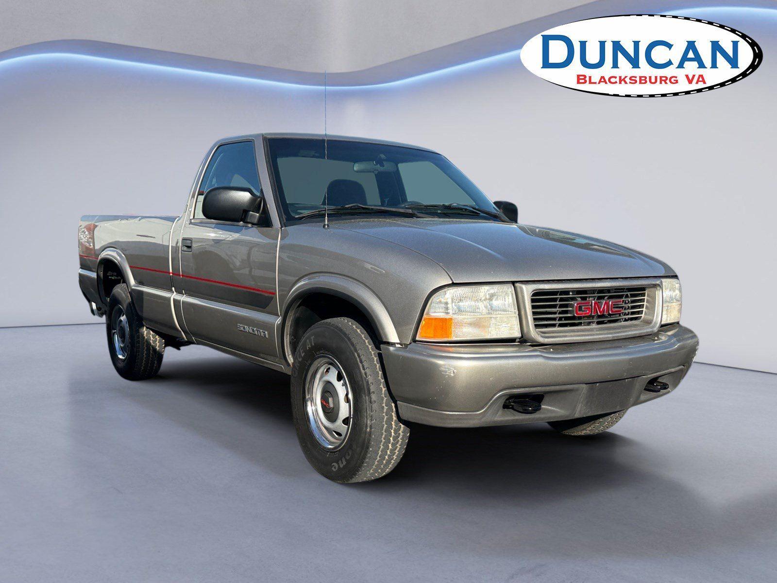 Pewter (Met) 1999 GMC Sonoma Pickup Truck 4-Speed Automatic Overdrive