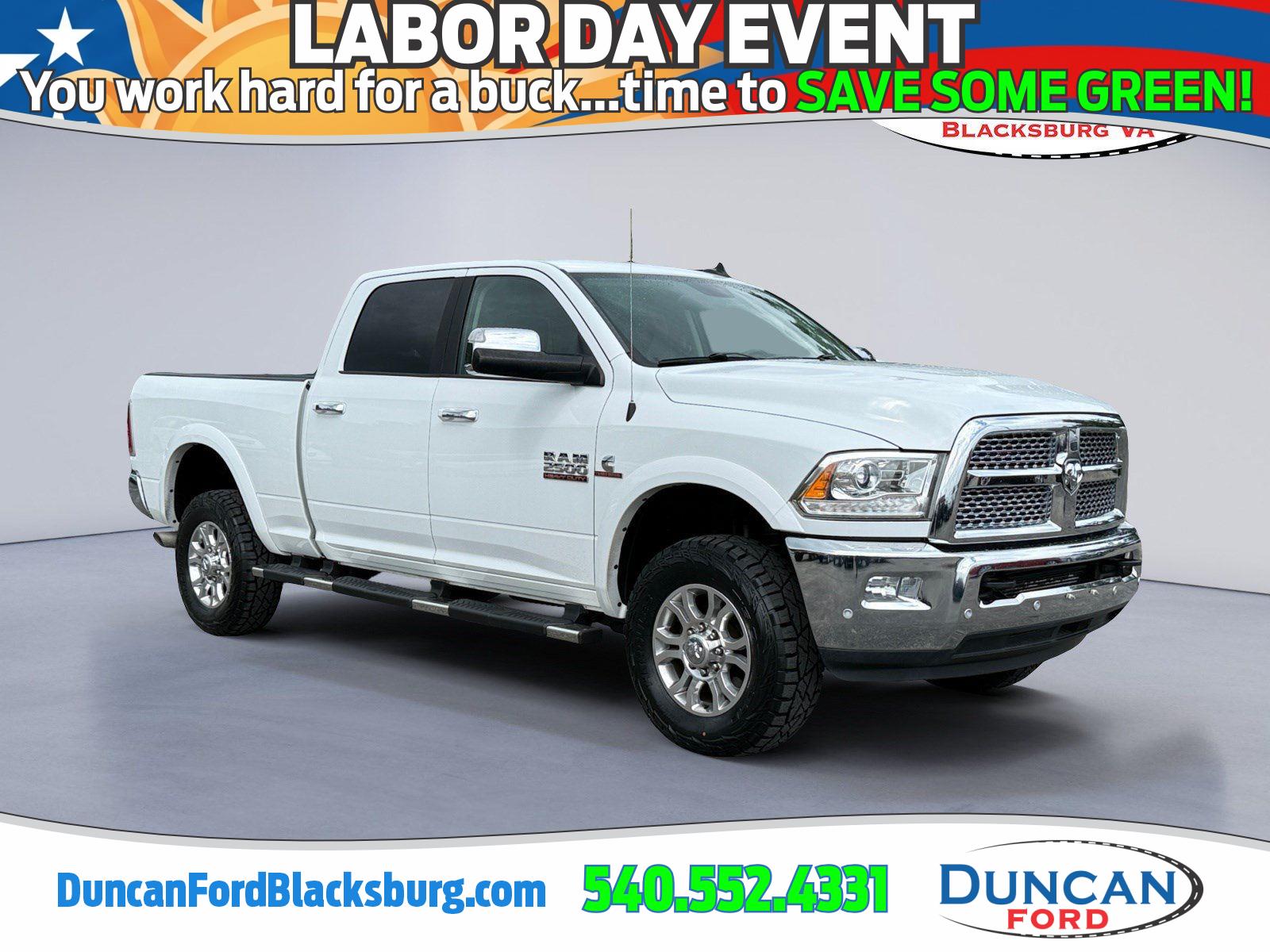 2017 RAM 2500 Laramie Crew Cab 4WD