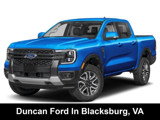 Velocity Blue Metallic 2026 Ford Ranger Pickup Truck Four-Wheel Drive Automatic
