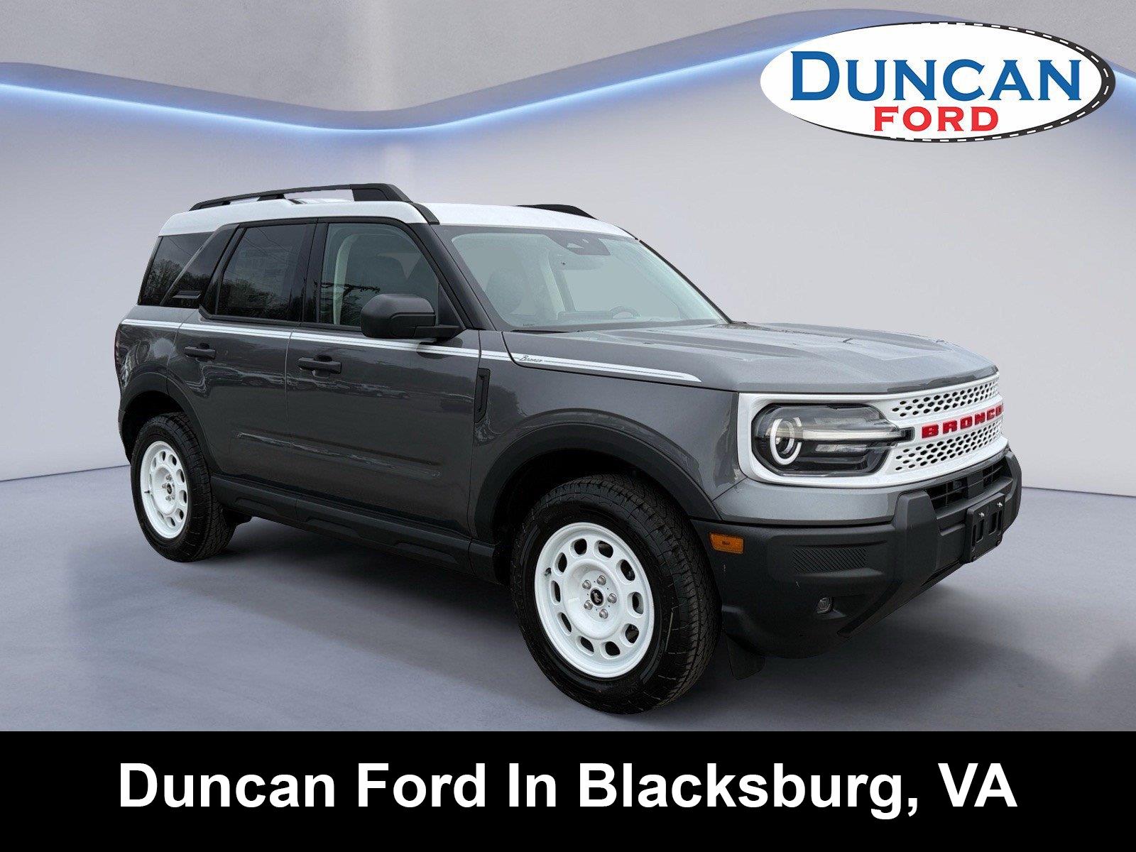 Carbonized Gray 2025 Ford Bronco Sport SUV / Crossover All-Wheel Drive 8-Speed Automatic