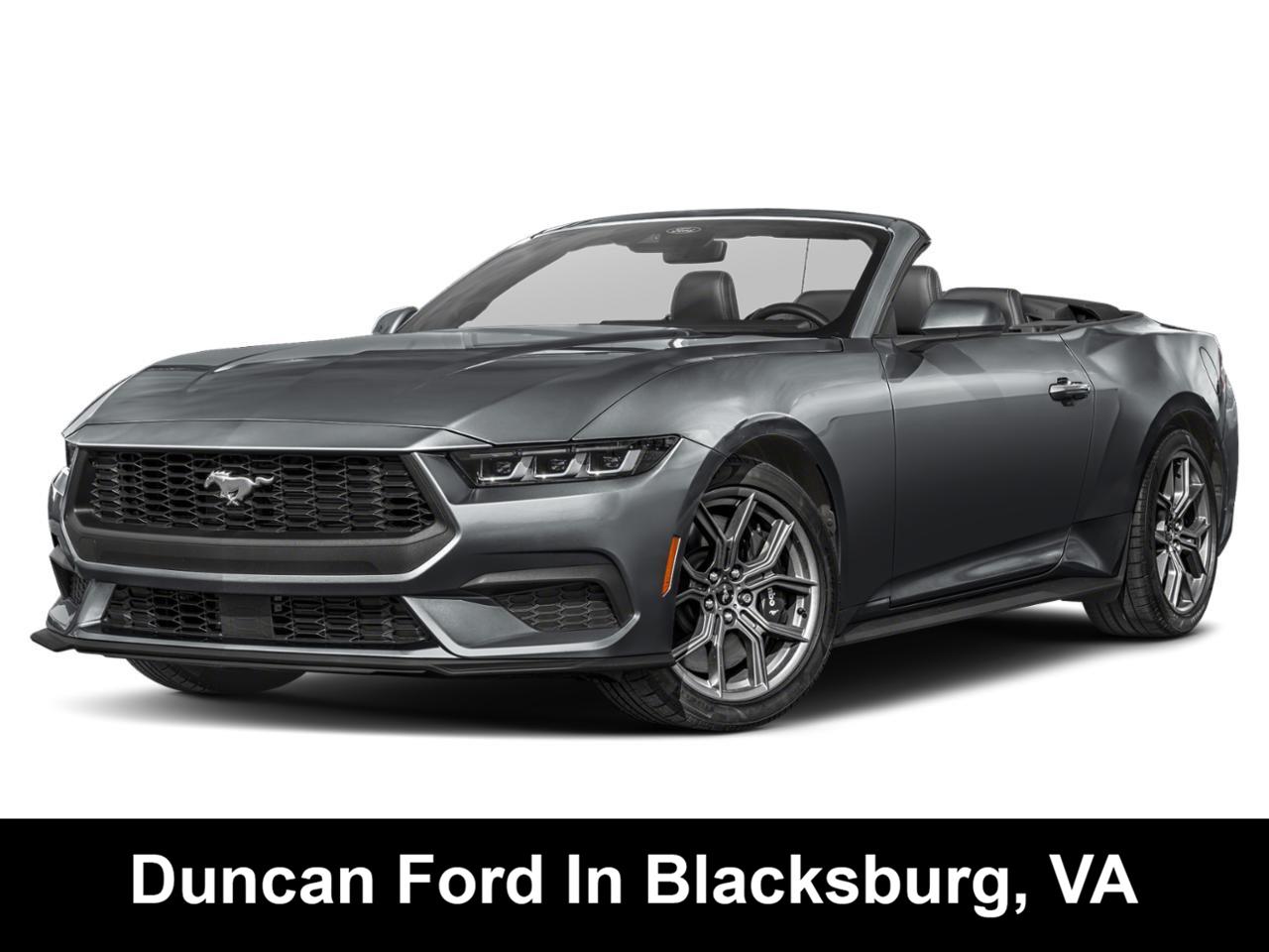 Carbonized Gray Metallic 2026 Ford Mustang Convertible Rear-Wheel Drive Automatic
