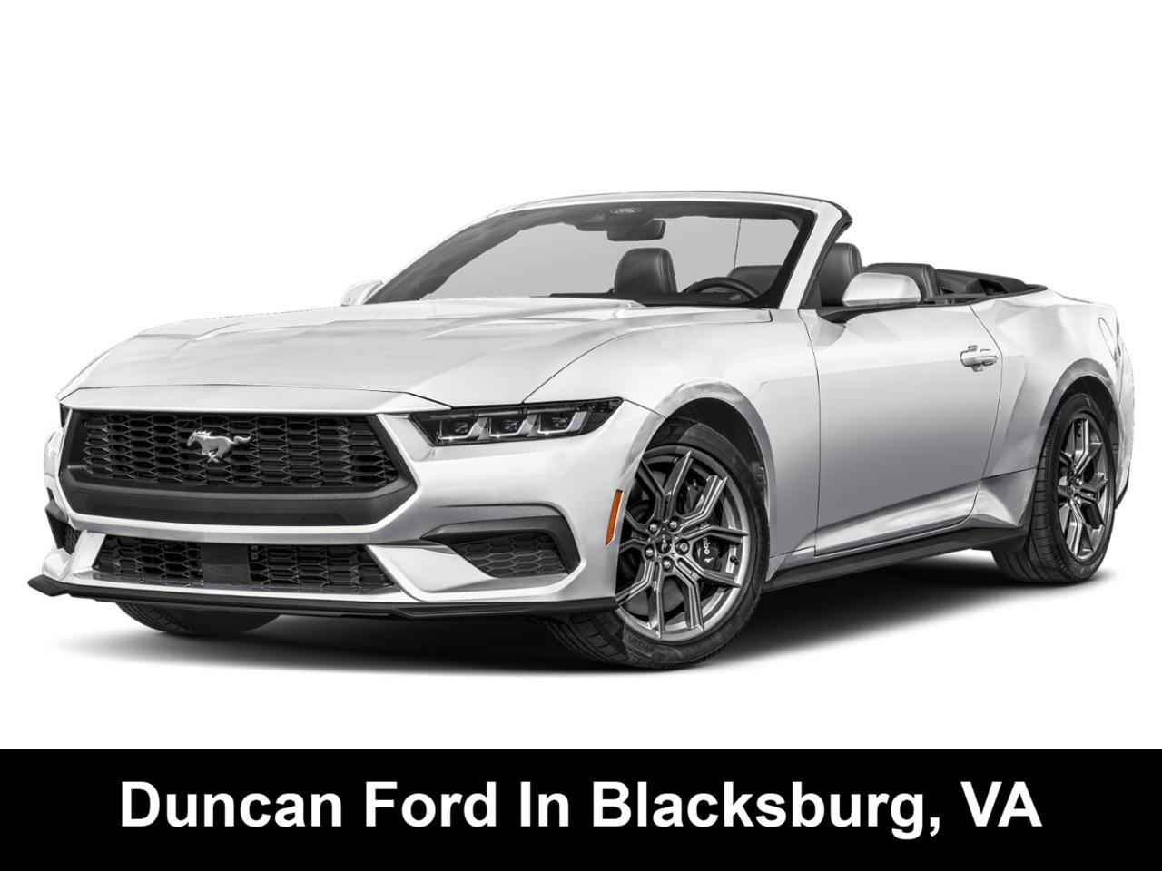 Oxford White 2026 Ford Mustang Convertible Rear-Wheel Drive Automatic