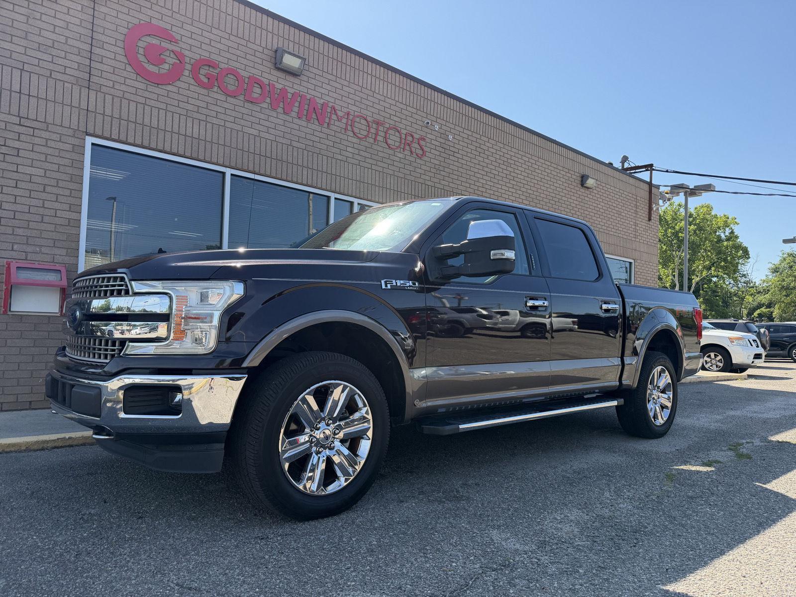 Magma Red/Stone Gray 2018 Ford F-150 Pickup Truck Four-Wheel Drive Automatic