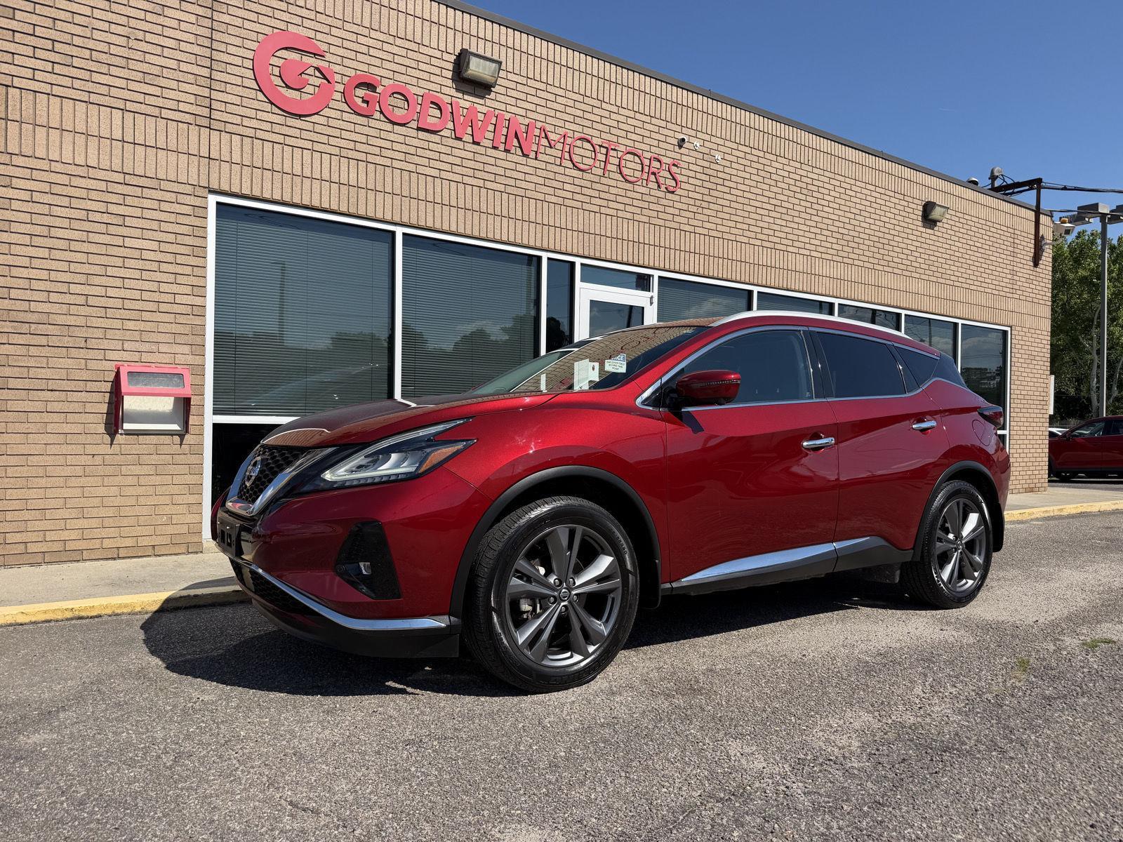 Red (Scarlet Ember Tintcoat) 2021 Nissan Murano Platinum AWD SUV / Crossover All-Wheel Drive Continuously Variable Transmission