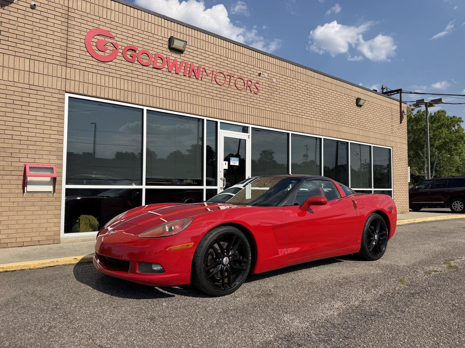 Victory Red 2006 Chevrolet Corvette Coupe Rear-Wheel Drive 6-Speed Automatic