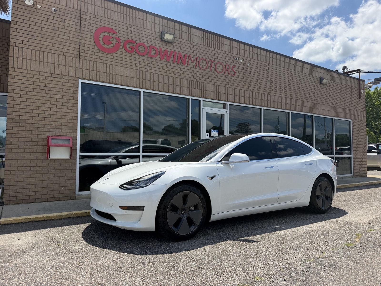 Pearl White Multi-Coat 2020 Tesla Model 3 Long Range AWD Sedan All-Wheel Drive Automatic