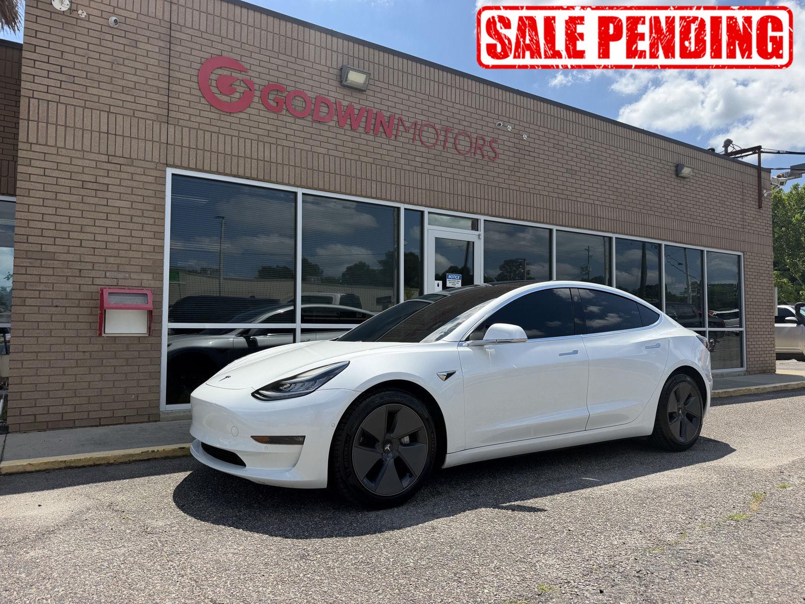 Pearl White Multi-Coat 2020 Tesla Model 3 Sedan All-Wheel Drive Automatic